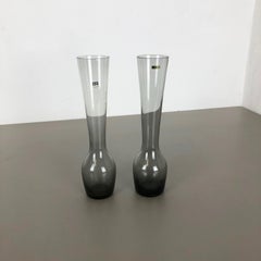 Set di 2 vasi Turmalin vintage anni '60 di Wilhelm Wagenfeld per WMF, Germania