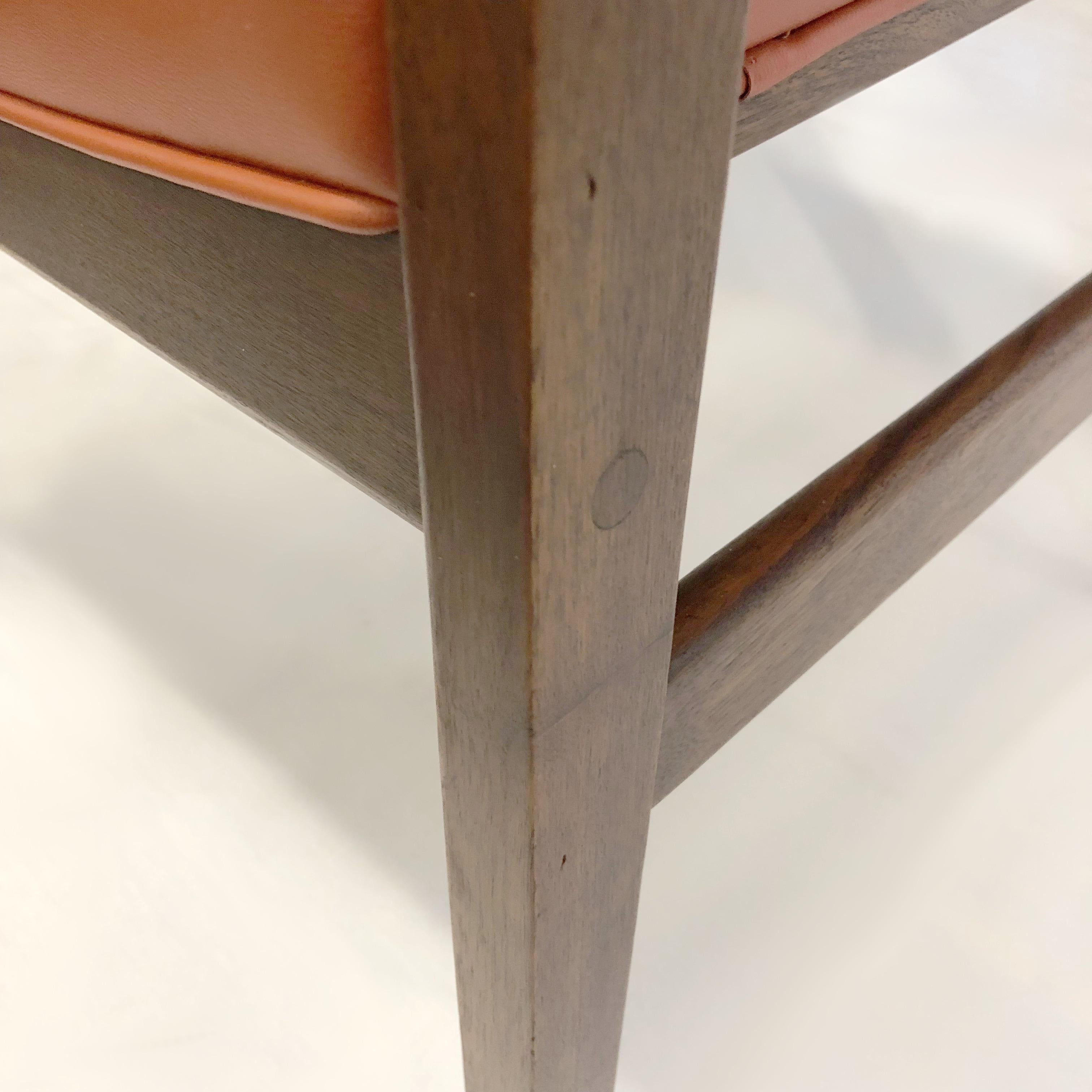 Mid-20th Century Vintage 1960s Set of Six Mid-Century Modern Dining Chairs by Monarch Furniture
