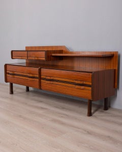 Vintage 1960s Sideboard Designed by G. Frattini for La Permanente Mobili Cantù