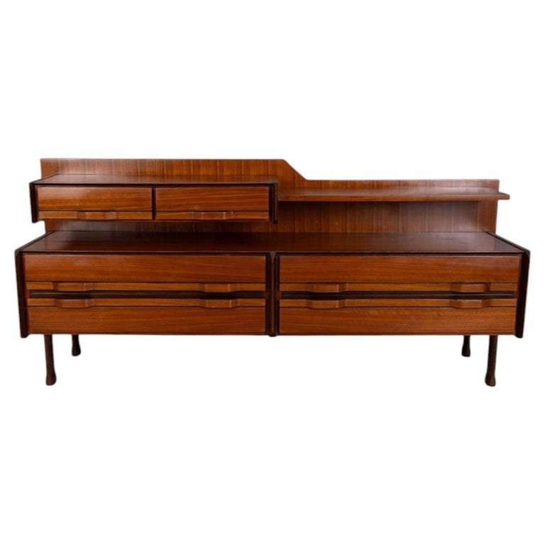 Vintage 1960s Sideboard Designed by G. Frattini for La Permanente Mobili Cantù