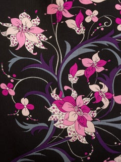 Vintage 1960s silk scarf by Emilio Pucci