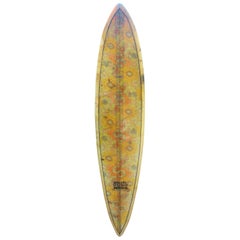 Vintage 1960er Soul Surfboards Single Fin Surfboard
