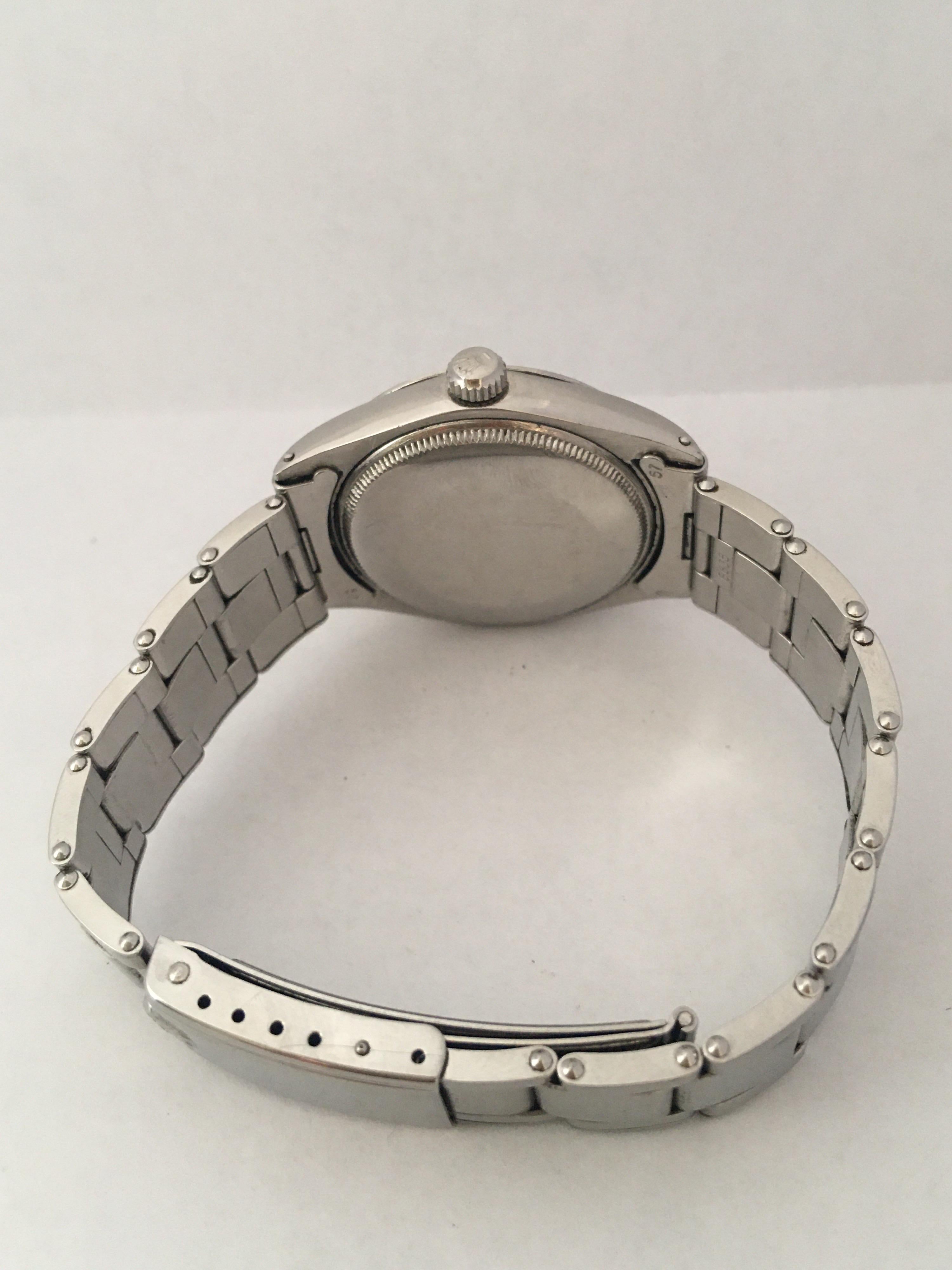 1960s SS Rolex Oyster Perpetual Air-King Precision, 1520 Mechanical ...