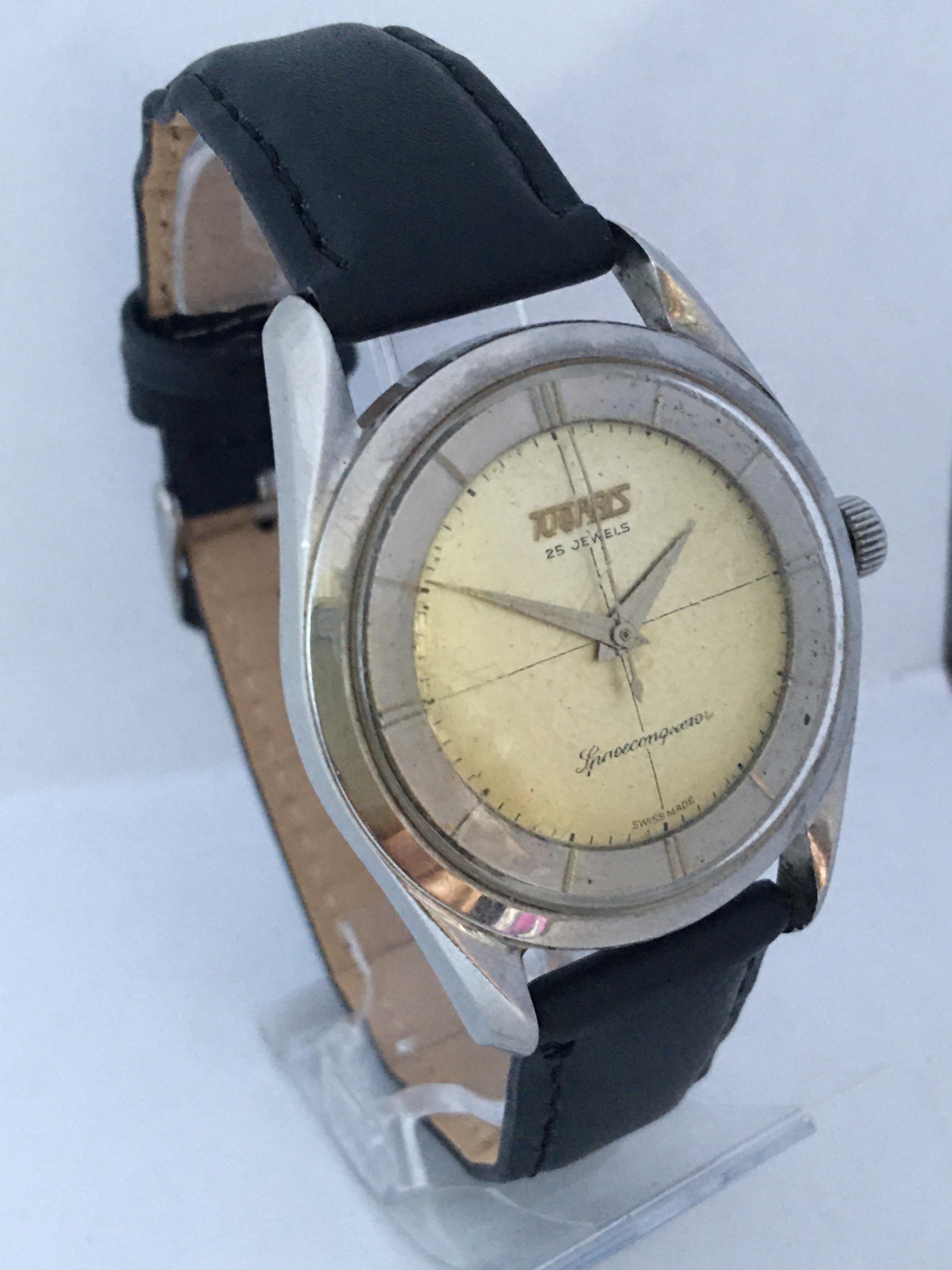 Vintage 1960s Swiss Automatic Watch 7