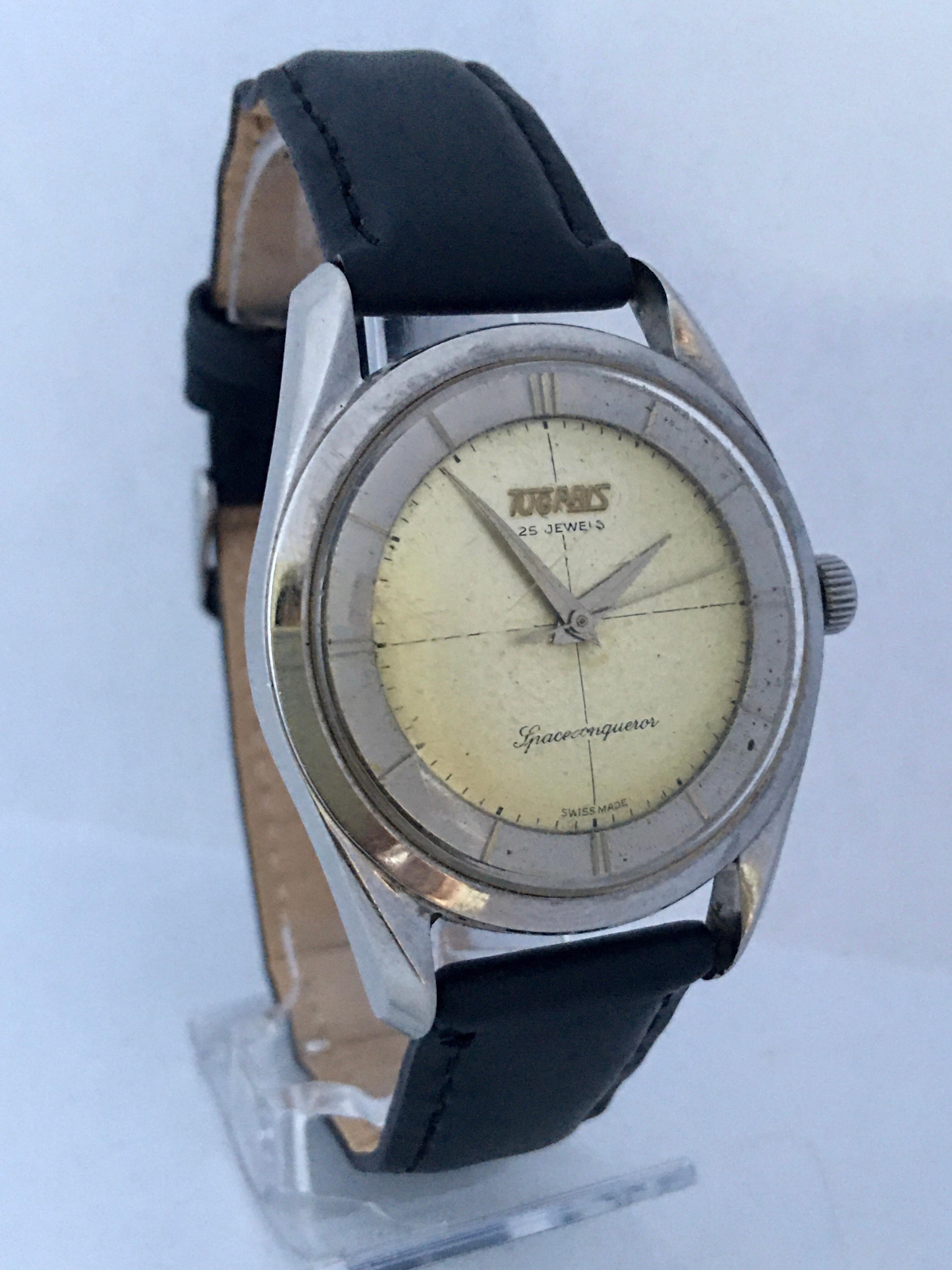 Vintage 1960s Swiss Automatic Watch 8