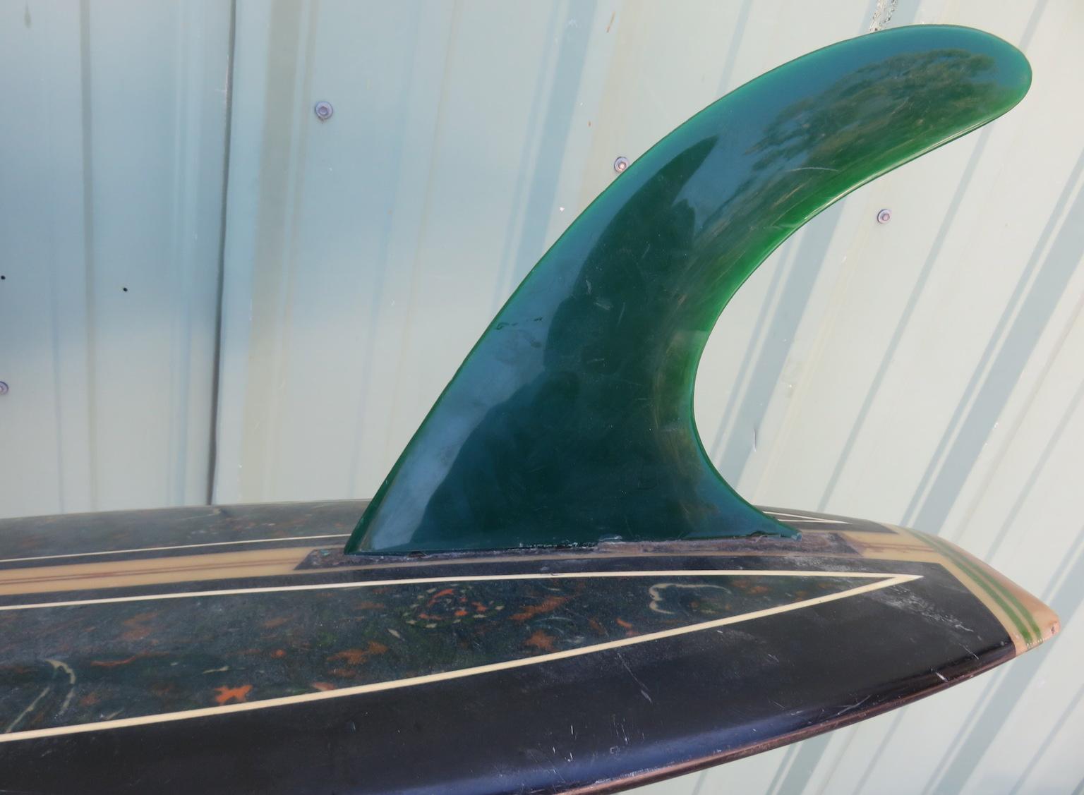 vintage longboard surfboard