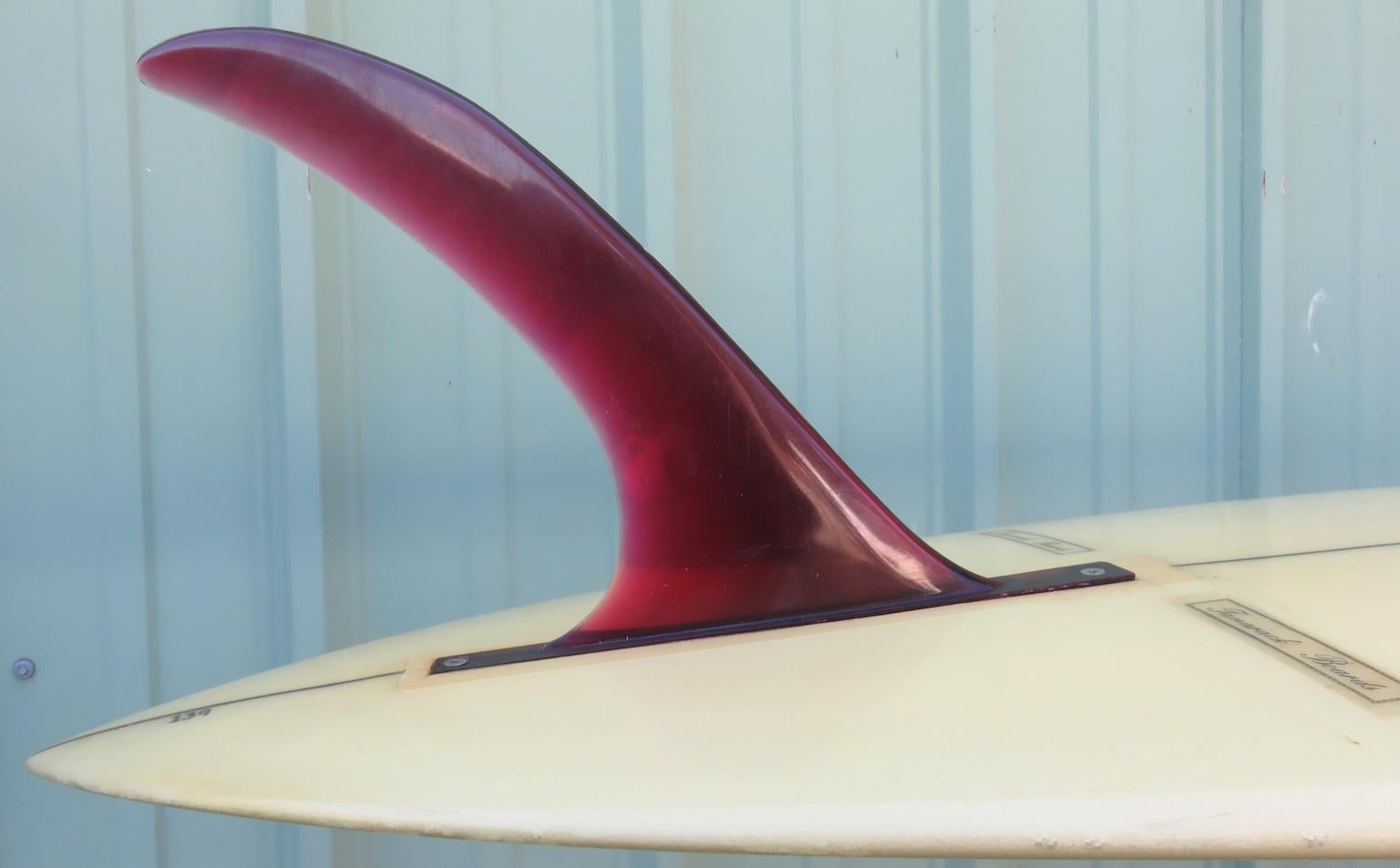 Tabla de surf Longboard Tamarack Pintail Vintage de los años 60 mediados del siglo XX