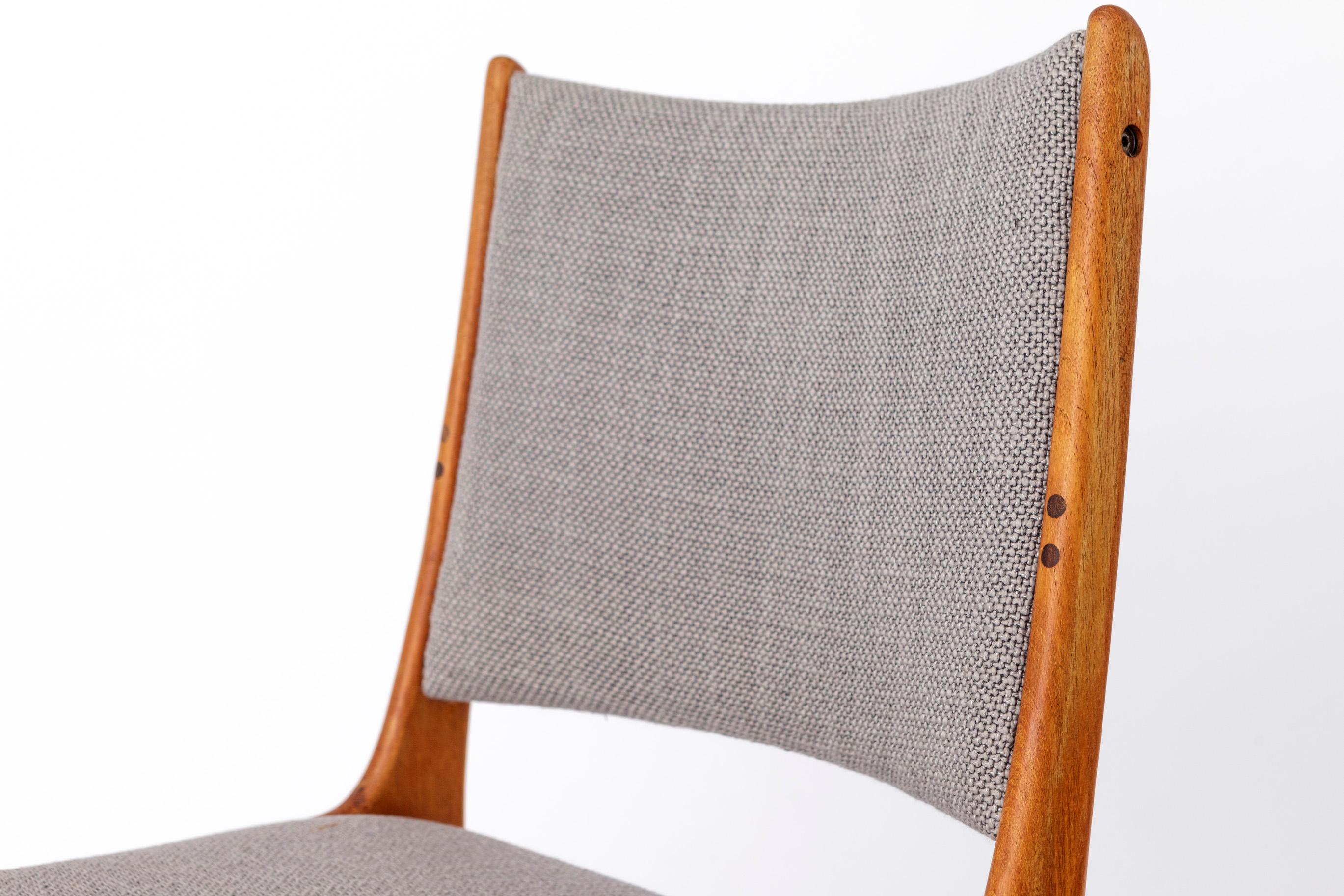 Polished Vintage 1960s Teak Chair by Johannes Andersen - Classic Danish Mid-Century Desig