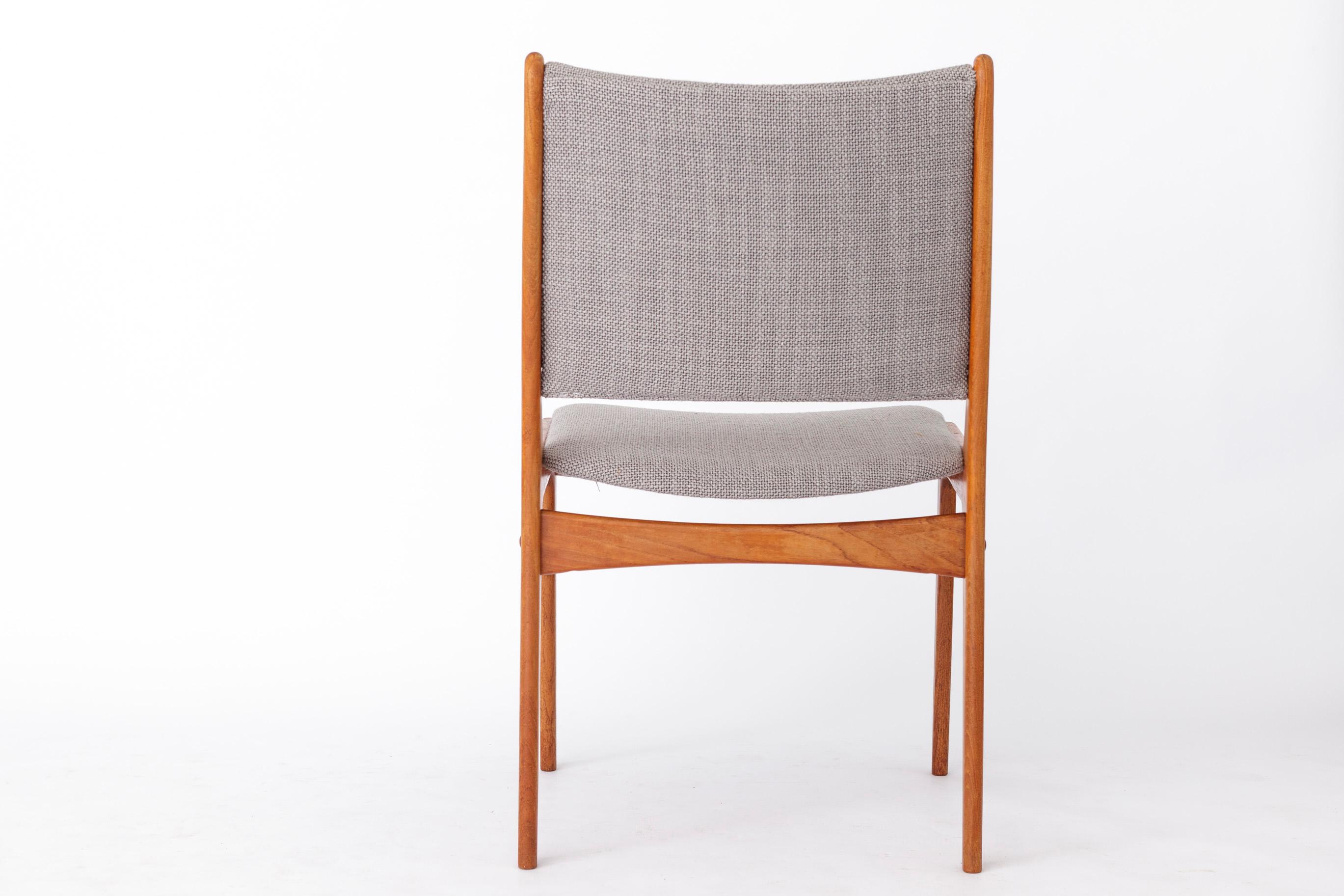 Vintage 1960s Teak Chair by Johannes Andersen - Classic Danish Mid-Century Desig 2
