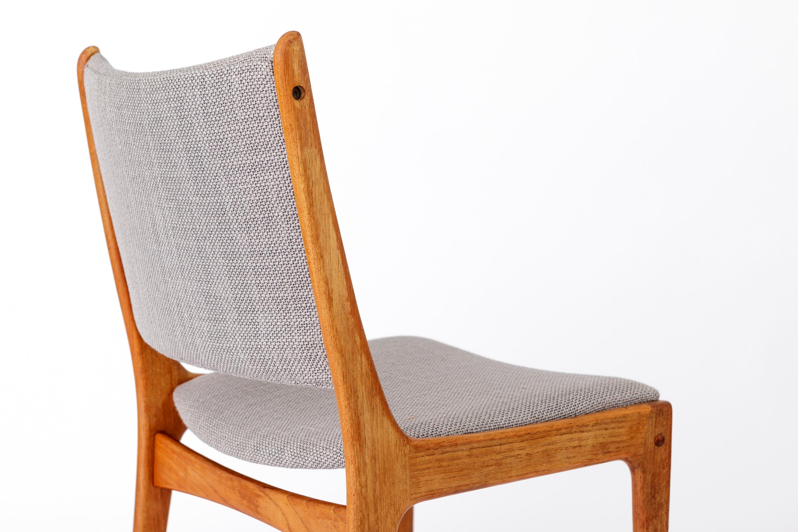 Vintage 1960s Teak Chair by Johannes Andersen - Classic Danish Mid-Century Desig 3