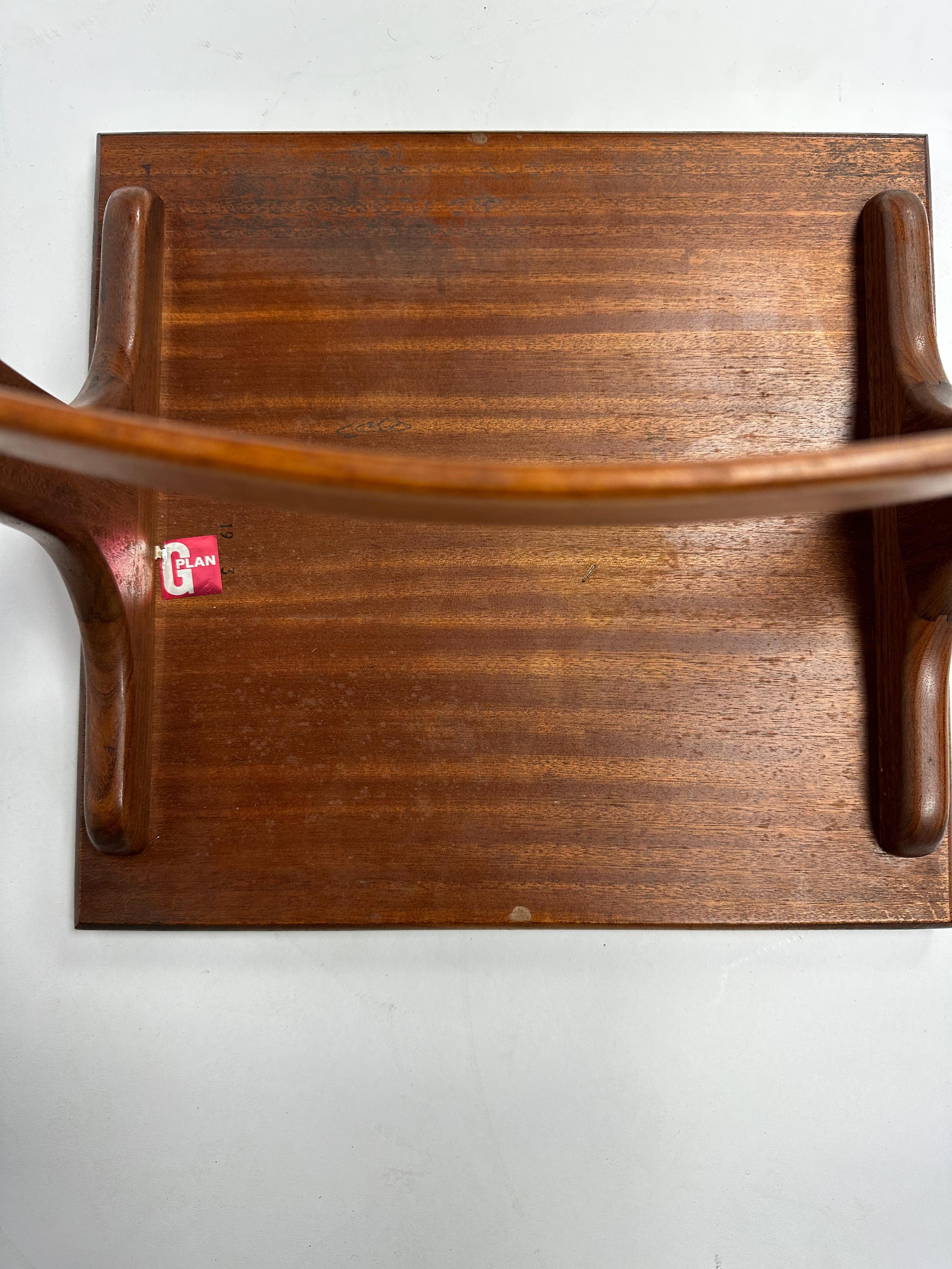 Mid-Century moderno Nido di tavoli G-Plan in teak vintage del 1960, tavolo da nido, design di metà secolo in vendita
