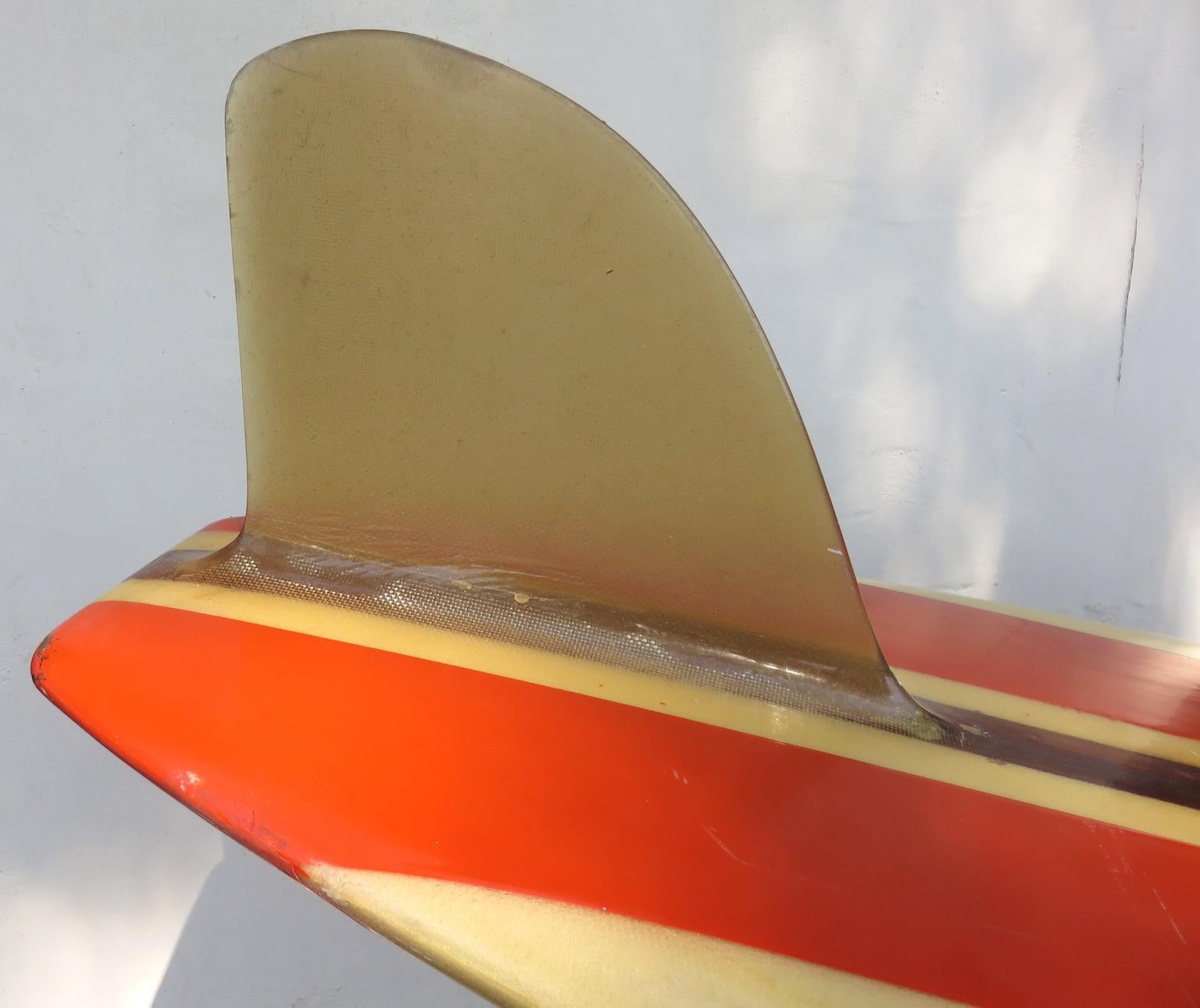 American Vintage 1960s Ten Toes Classic Longboard Surfboard