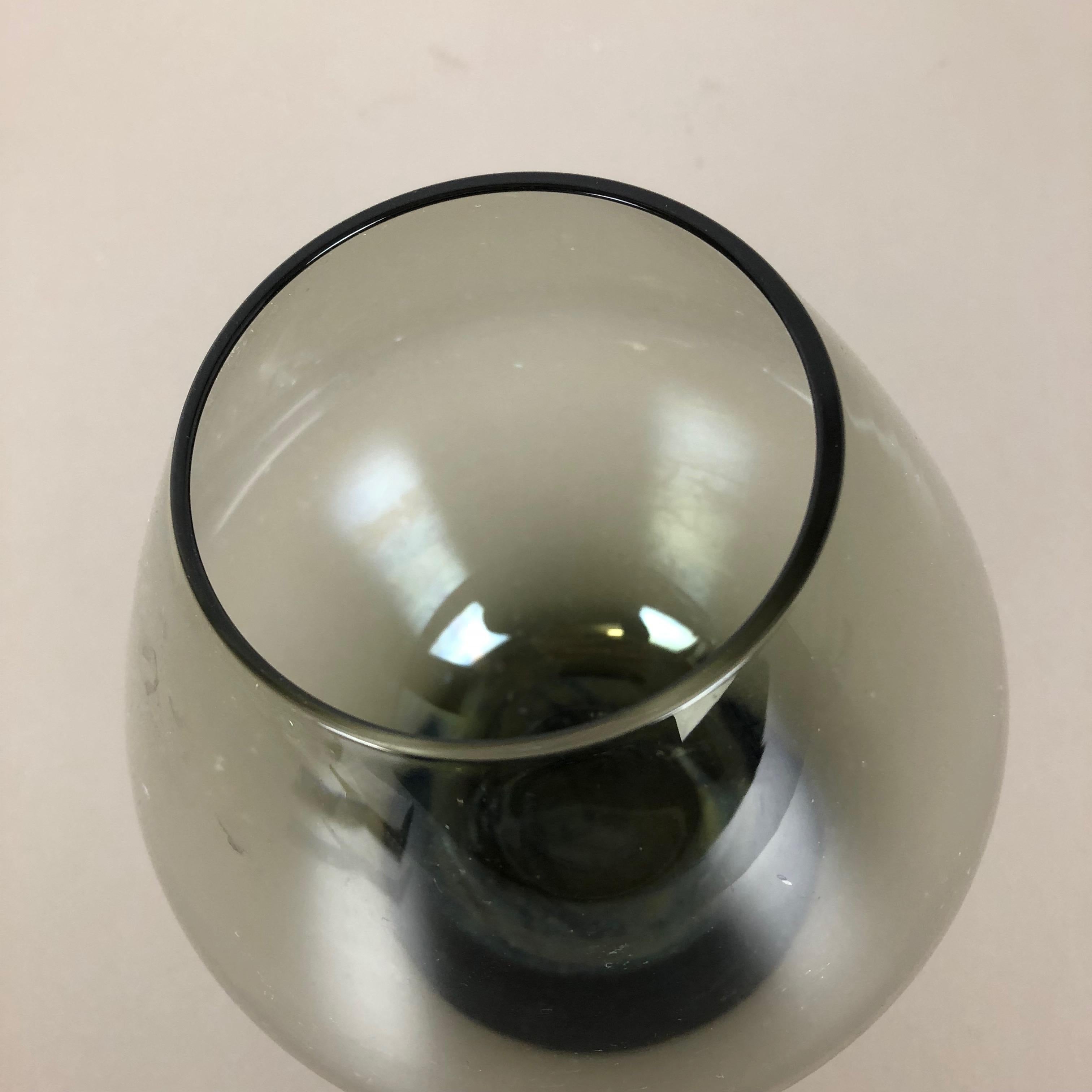 Vintage 1960s Turmalin Vase von Wilhelm Wagenfeld für WMF, Deutschland Bauhaus 6