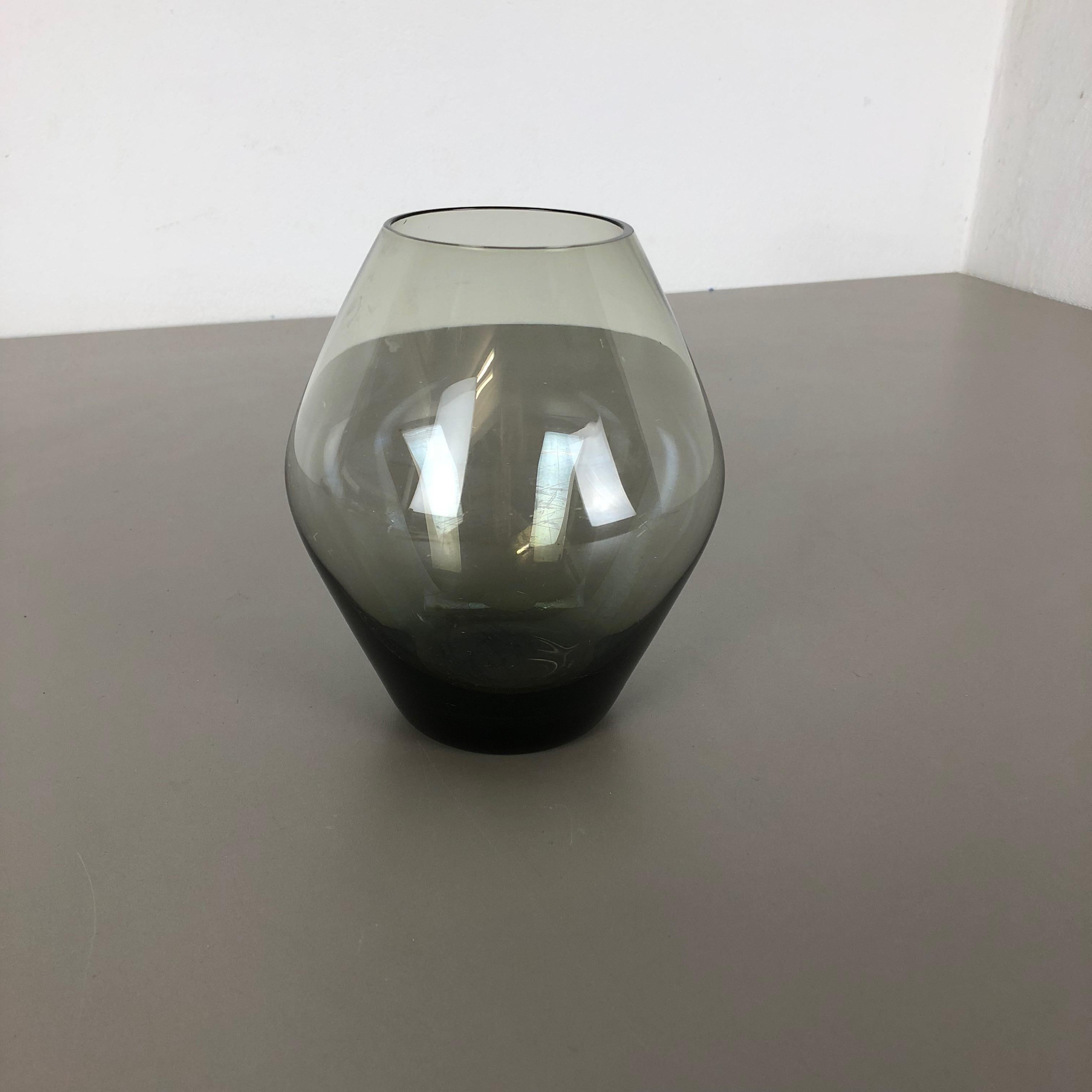 Vintage 1960s Turmalin Vase von Wilhelm Wagenfeld für WMF, Deutschland Bauhaus (Moderne der Mitte des Jahrhunderts)