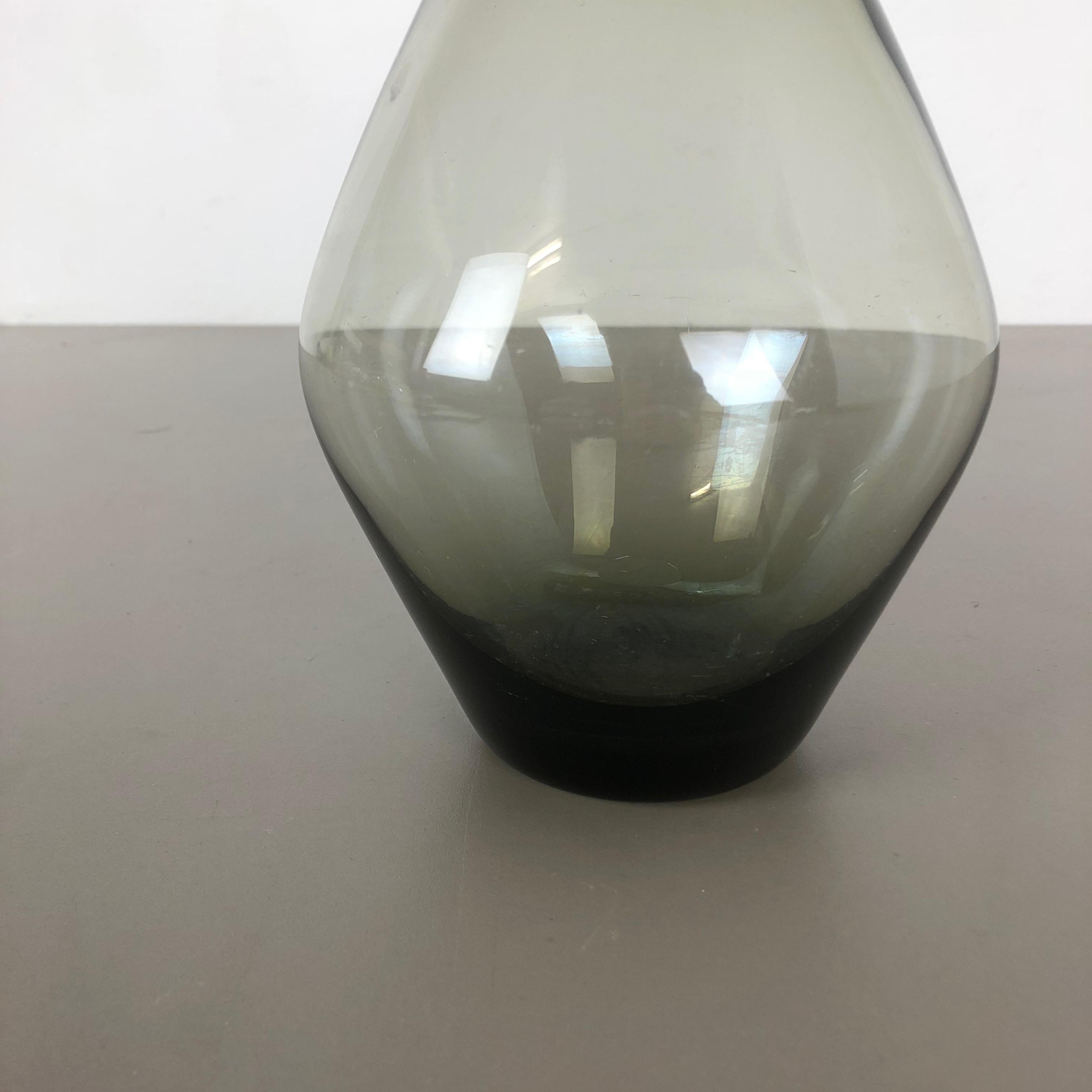 20th Century Vintage 1960s Turmalin Vase by Wilhelm Wagenfeld for WMF, Germany Bauhaus