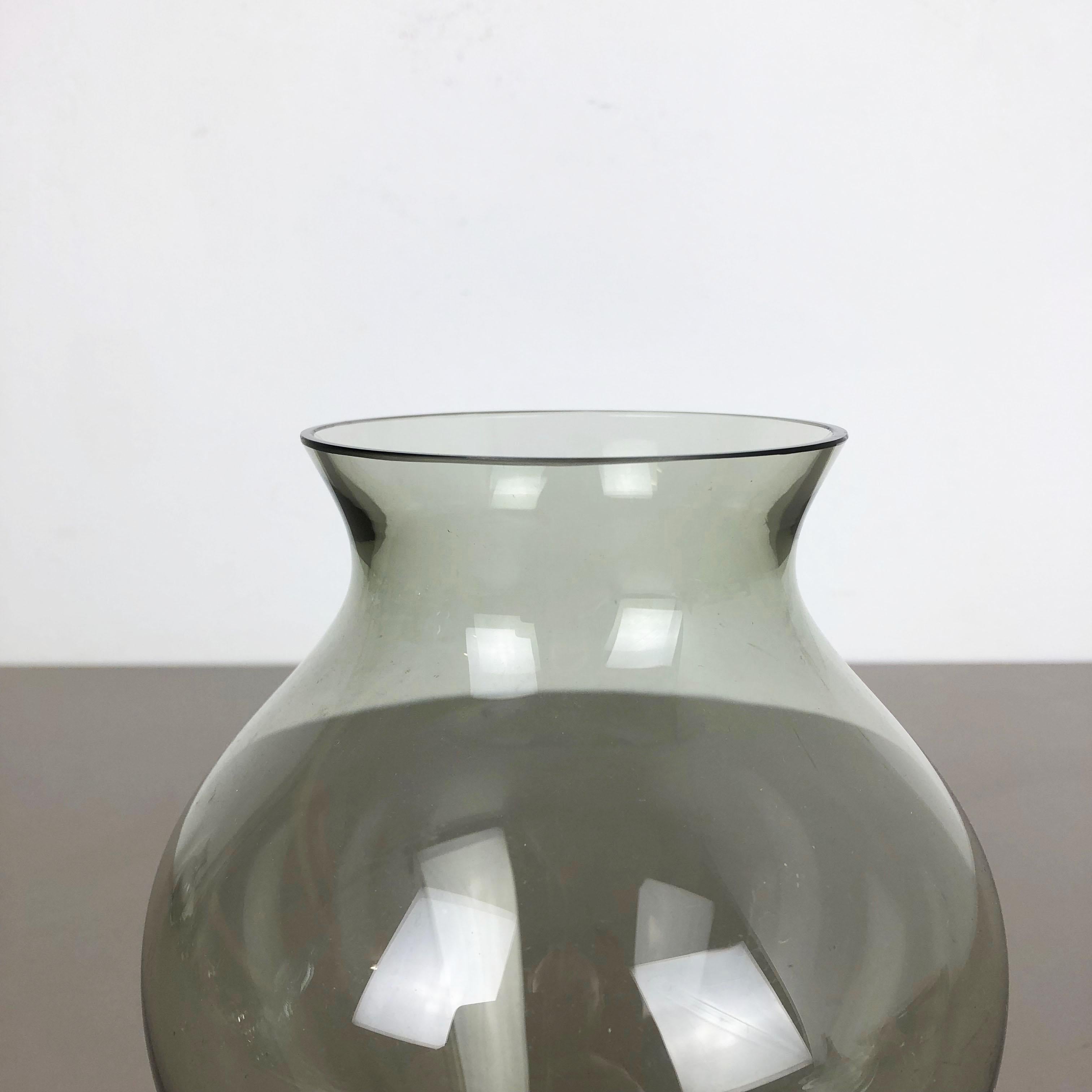 20th Century Vintage 1960s Turmalin Vase by Wilhelm Wagenfeld for WMF, Germany Bauhaus For Sale