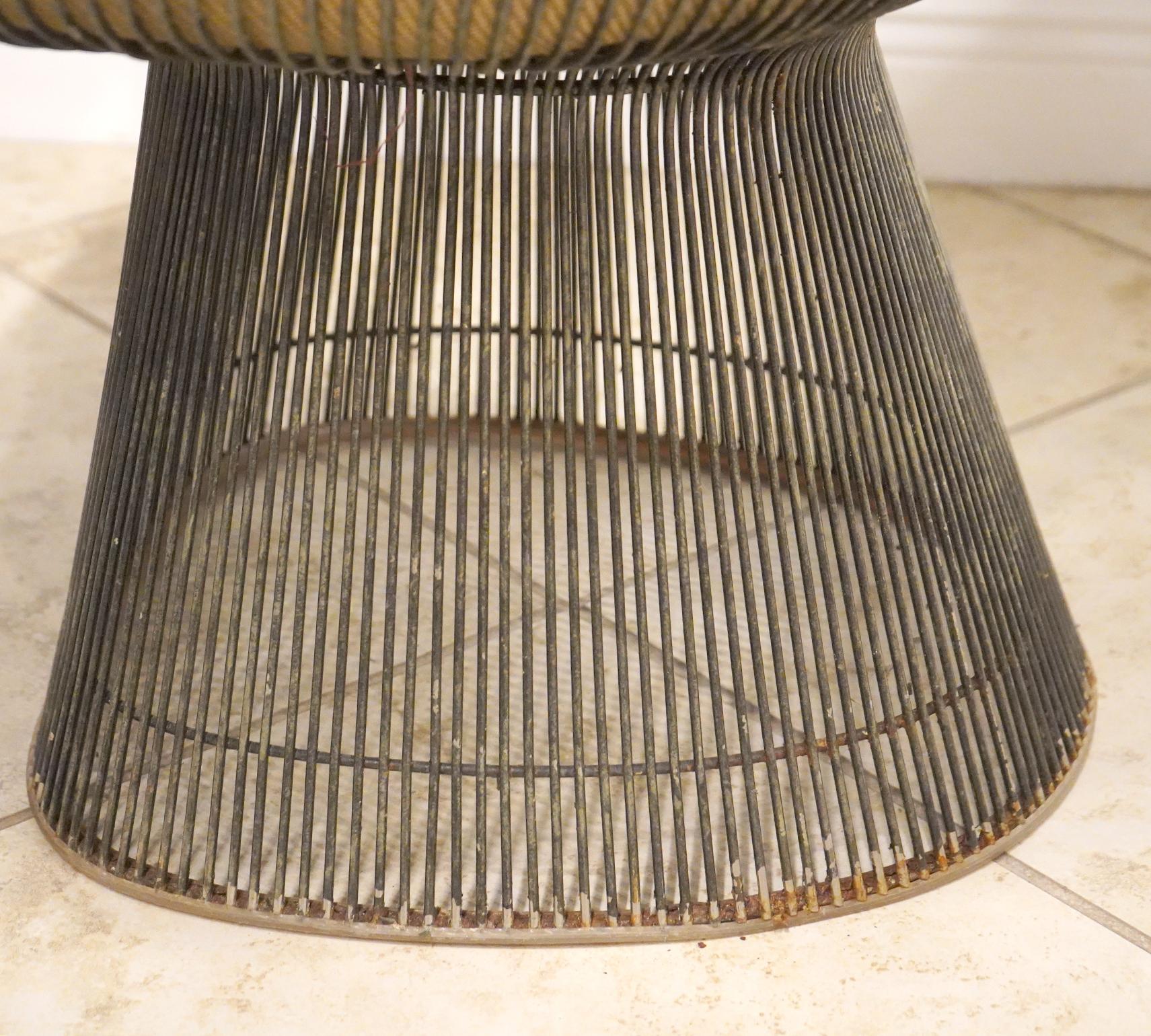 Vintage 1960s Warren Platner für Knoll Lounge Chair im Angebot 7