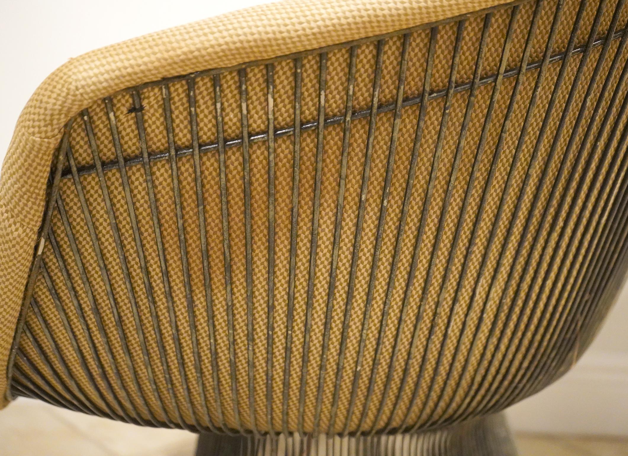 Vintage 1960s Warren Platner für Knoll Lounge Chair im Angebot 8