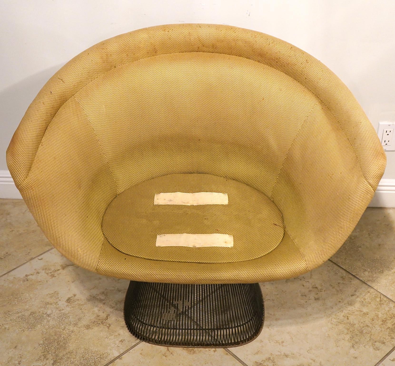 Vintage 1960s Warren Platner für Knoll Lounge Chair im Angebot 1