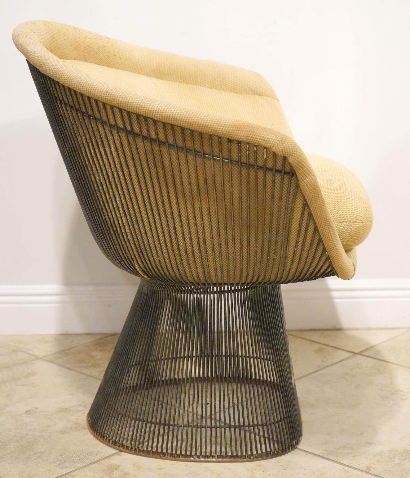 Vintage 1960s Warren Platner für Knoll Lounge Chair im Angebot 2