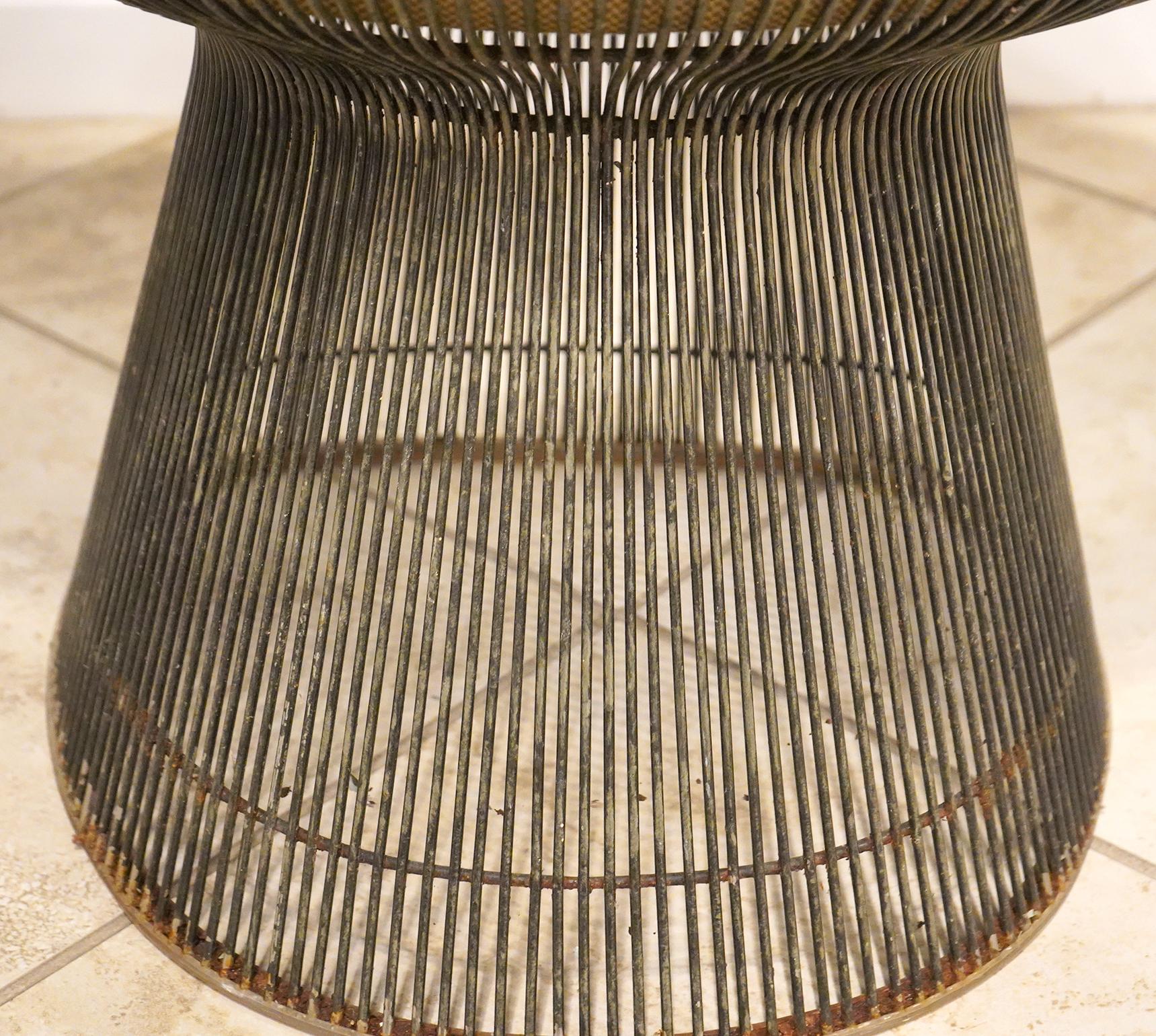 Vintage 1960s Warren Platner für Knoll Lounge Chair im Angebot 4