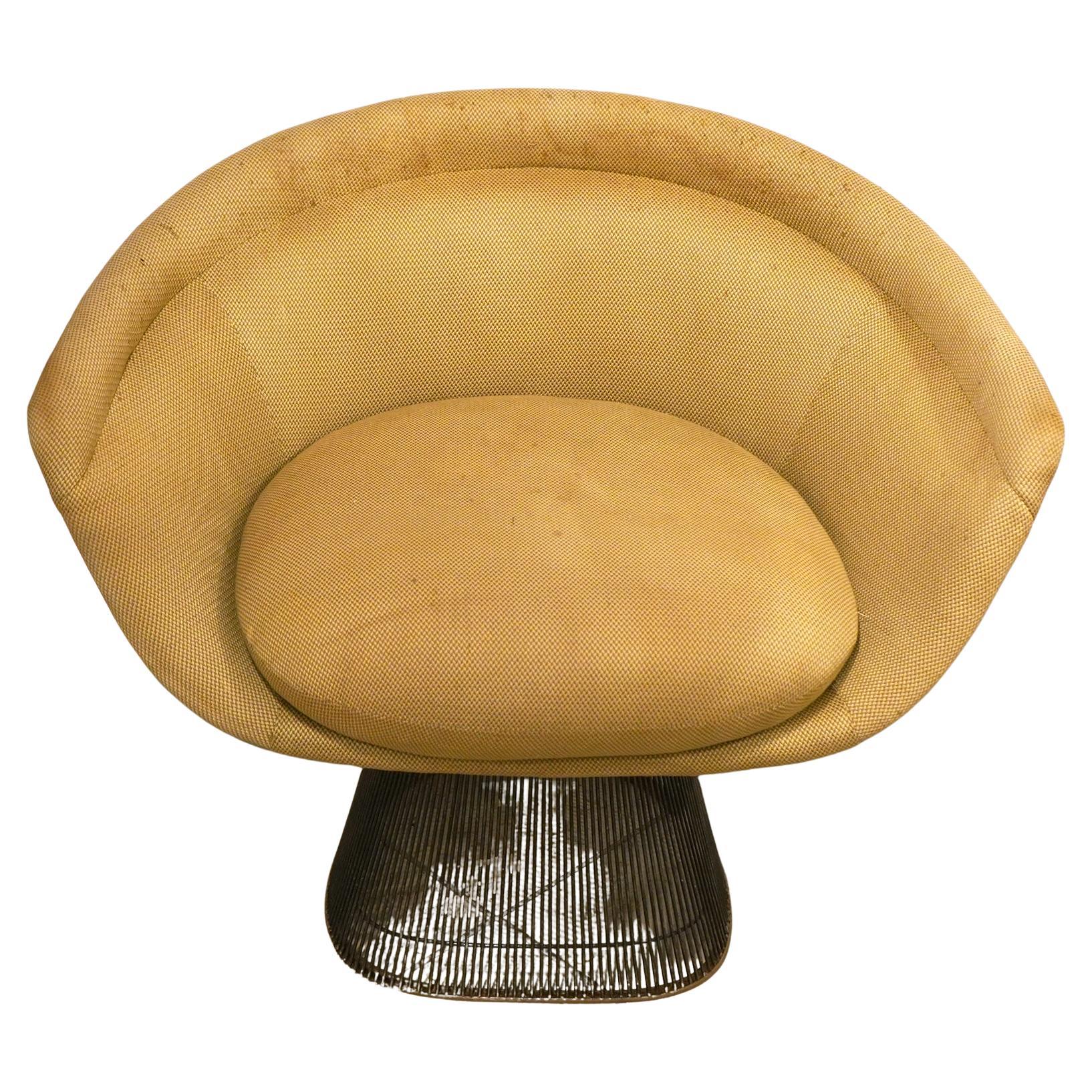 Vintage 1960s Warren Platner für Knoll Lounge Chair im Angebot