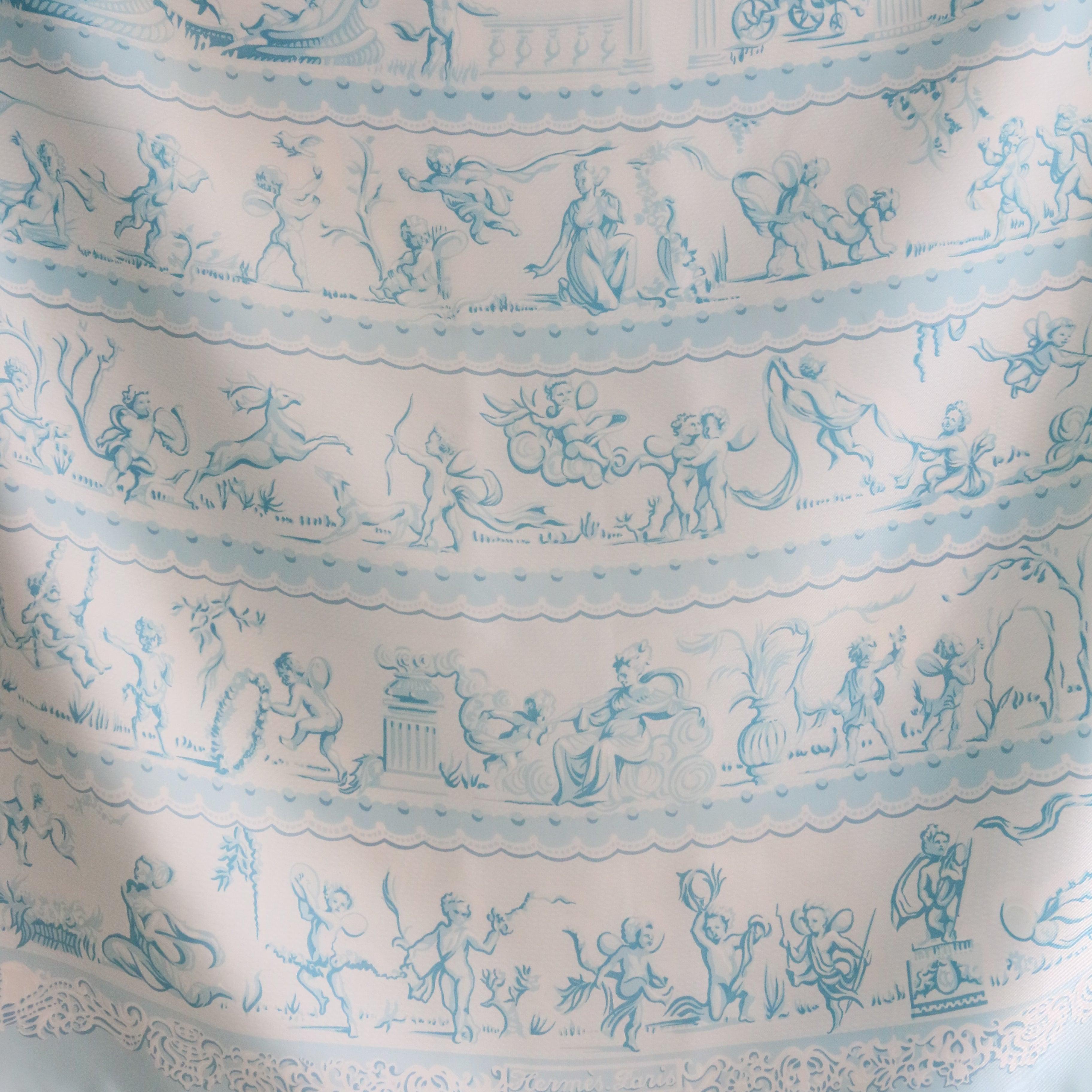 Vintage 1963 Hermès Silk Scarf By Françoise Héron In Good Condition In Cheltenham, GB