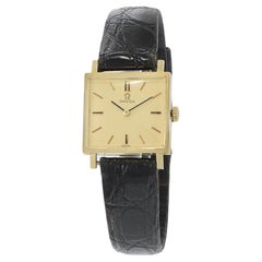 Vintage 1963 Omega 14KT Yellow Gold Watch