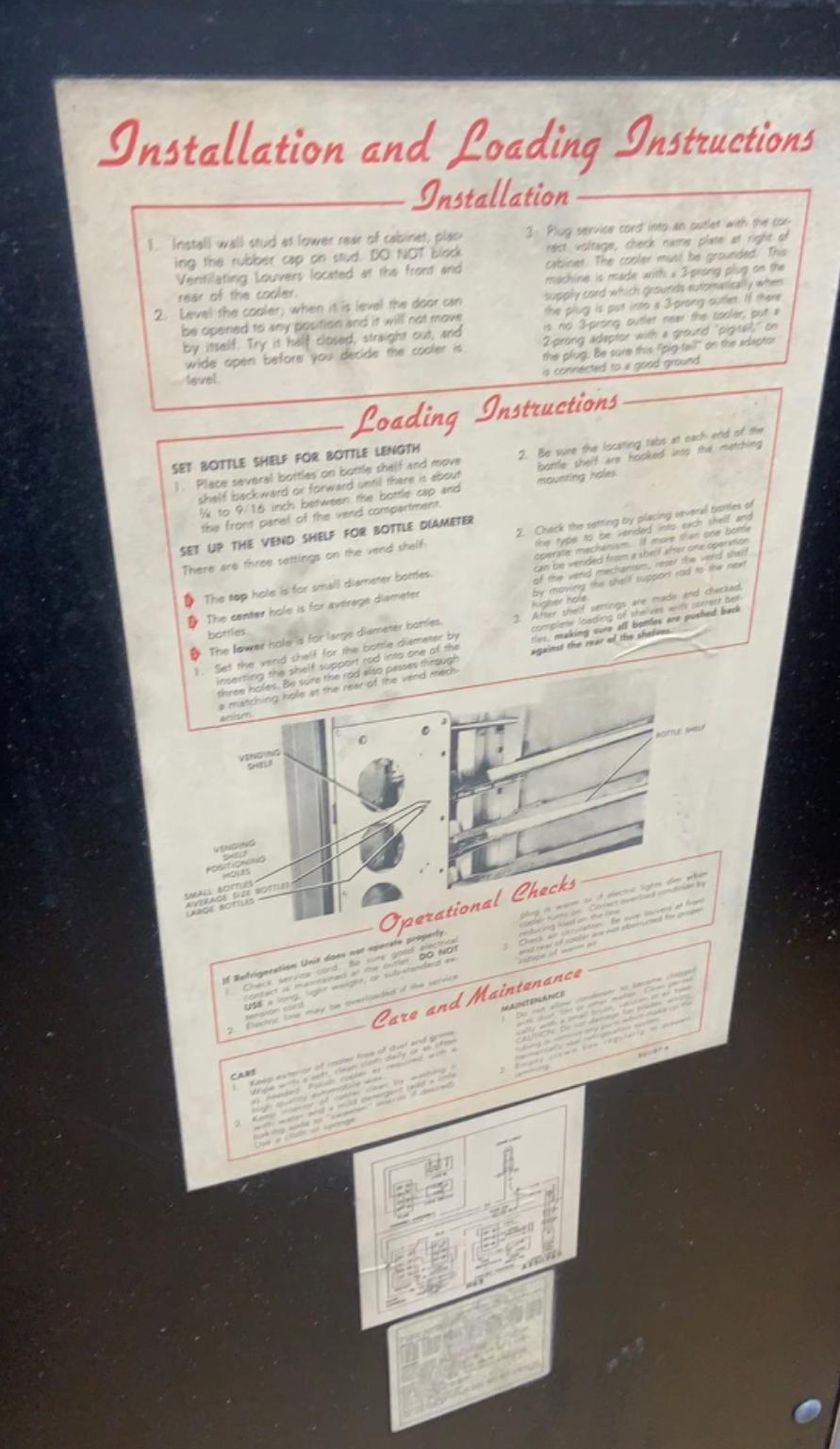 Vintage 1965 Coca-Cola Vending Machine 1
