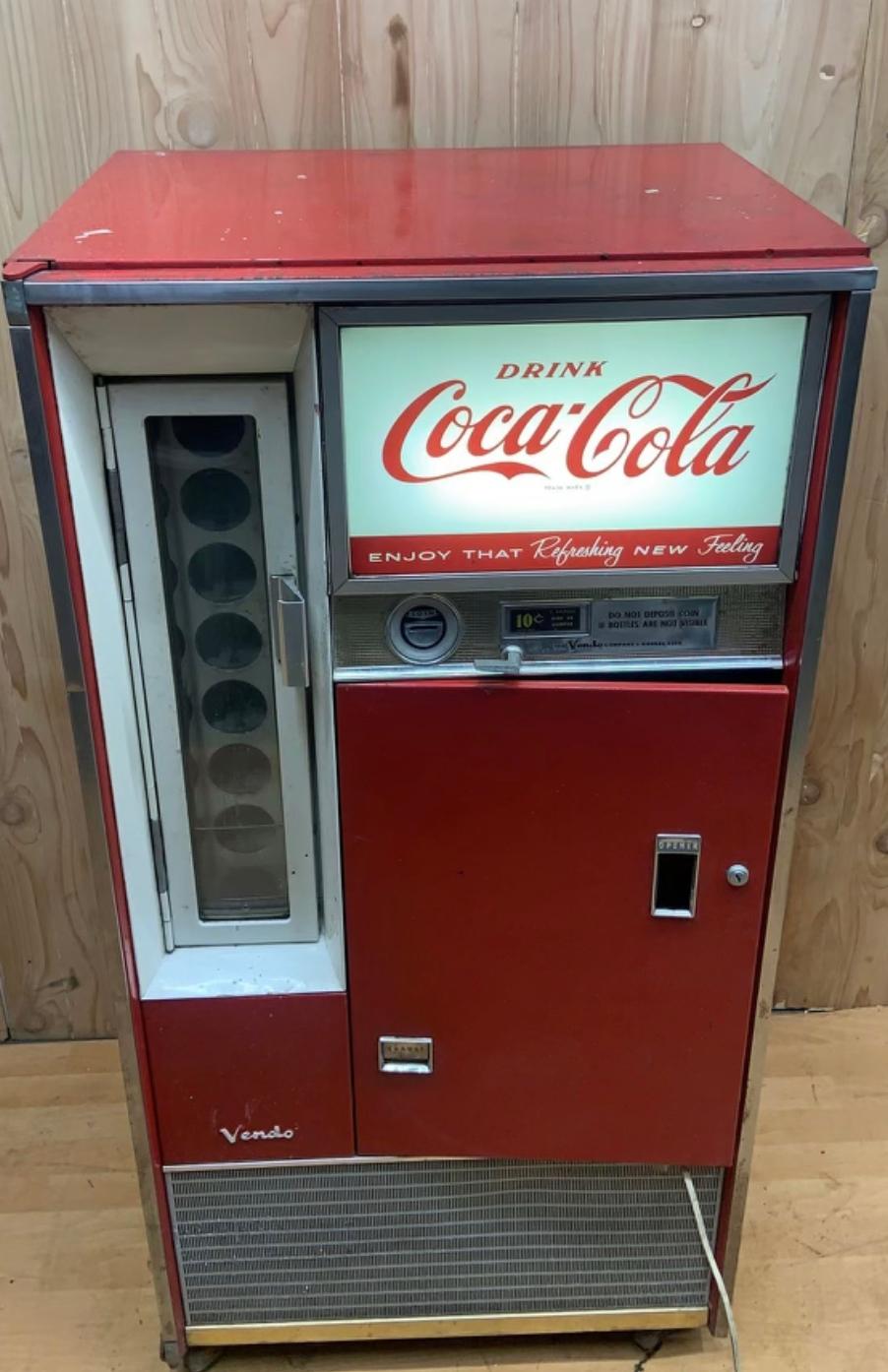 old coke machine