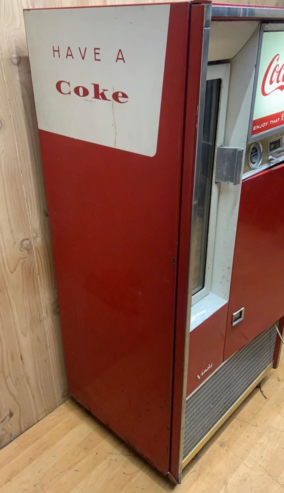 Hand-Crafted Vintage 1965 Coca-Cola Vending Machine