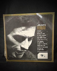 Vintage 1965 Jean Ferrat Barclay Vinyl Record - 33 RPM - French Chanson - 2Y145