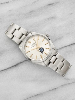 Vintage 1965 Rolex Air-King 5500 Steel Silver Pool Intairdril Dial Auto 34mm