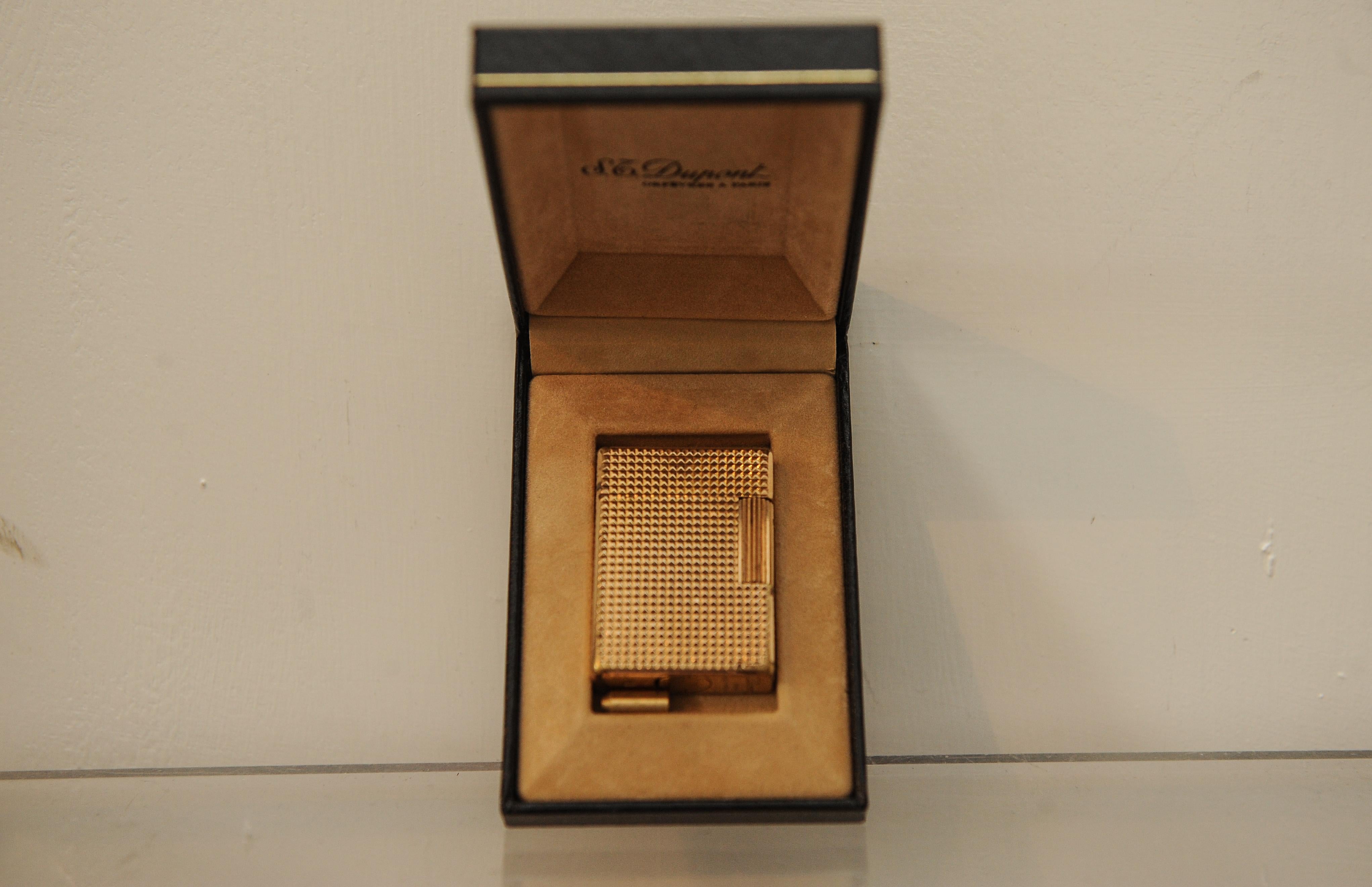 st dupont lighter box