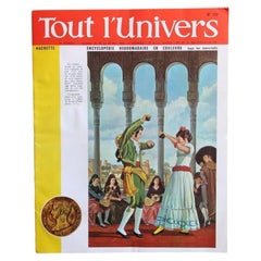 Vintage 1966 French Tout l'Univers Magazine — Hachette Encyclopedic Weekly 2C186