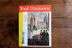 Vintage 1966 French Tout l'Univers Magazine — Hachette, Sainte-Chapelle 2C188