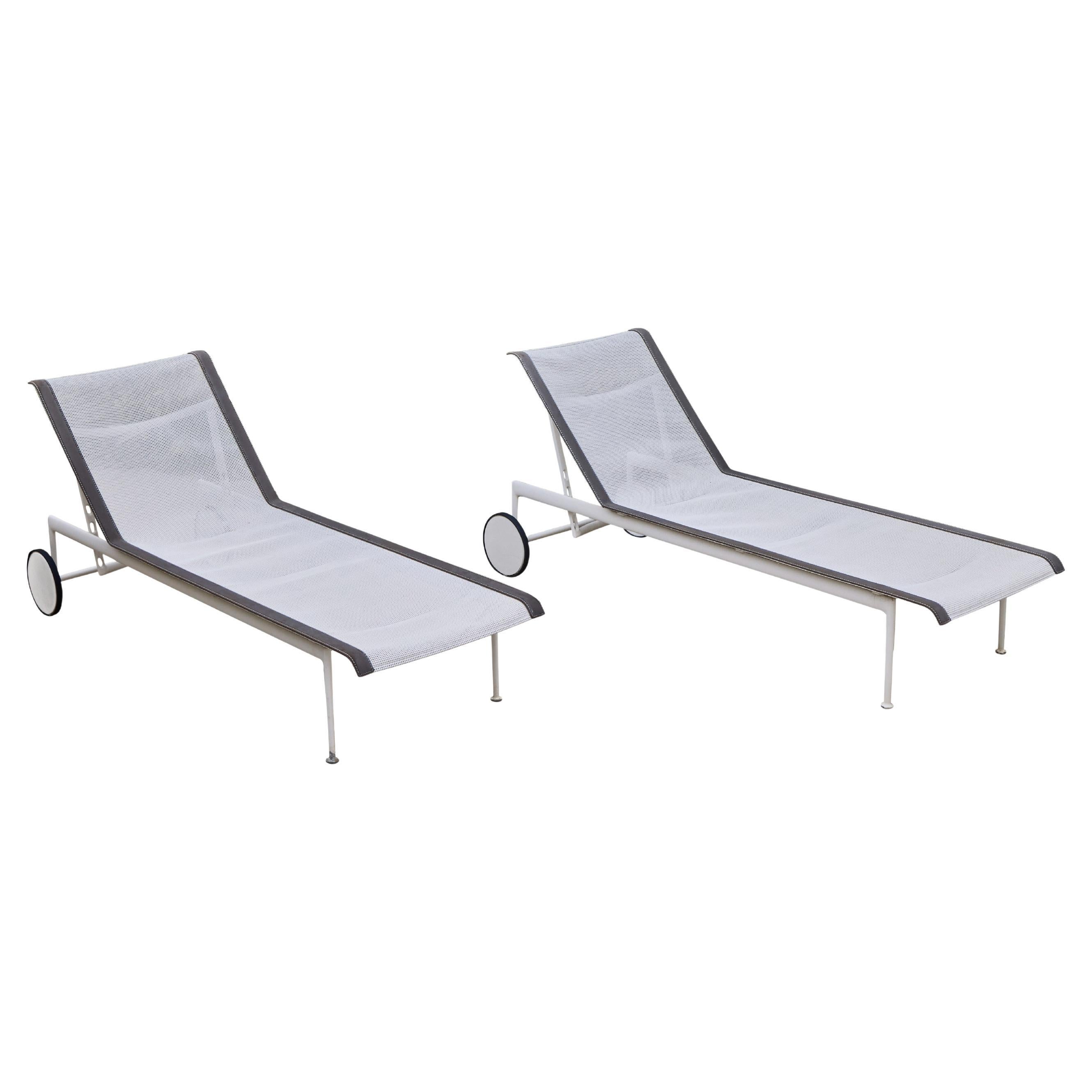 Vintage 1966 Richard Schultz Adjustable Contour Chaise Lounge for Knoll