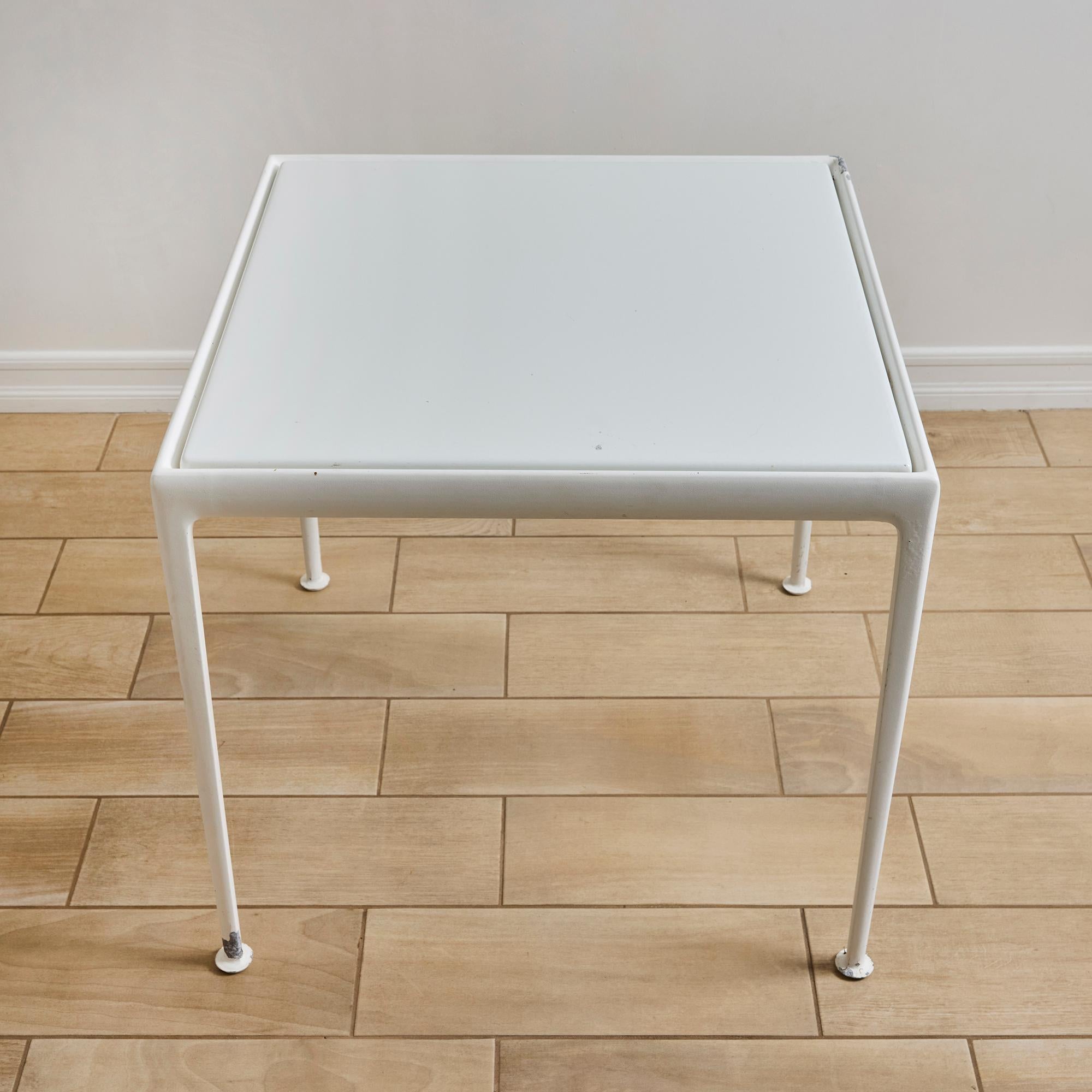 Table de salle à manger carrée d'extérieur Richard Schultz pour Knoll, 1966 en vente 4