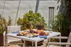 Vintage 1966 Richard Schultz Outdoor Square Dining Table for Knoll