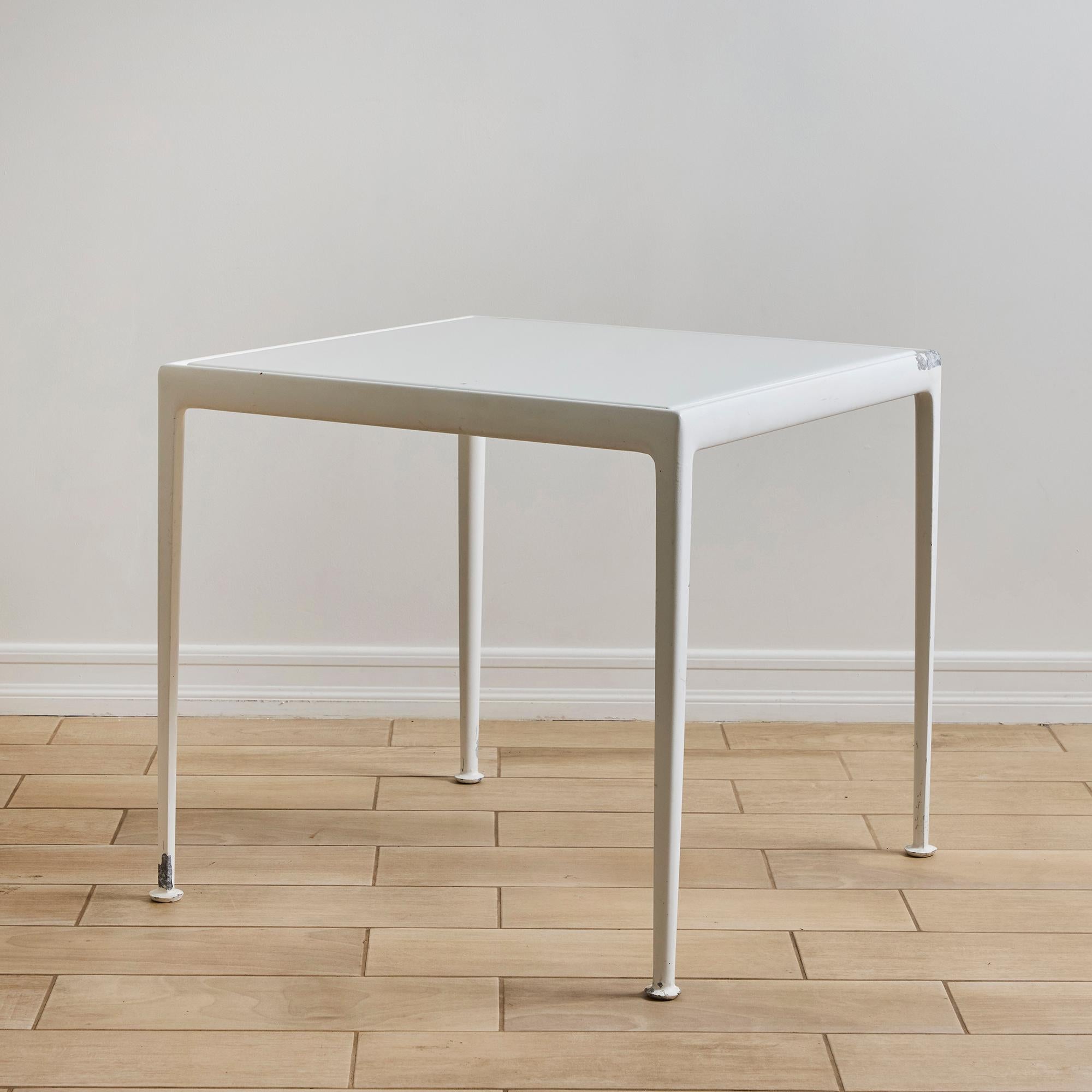 Table de salle à manger carrée d'extérieur Richard Schultz pour Knoll, 1966 en vente 1