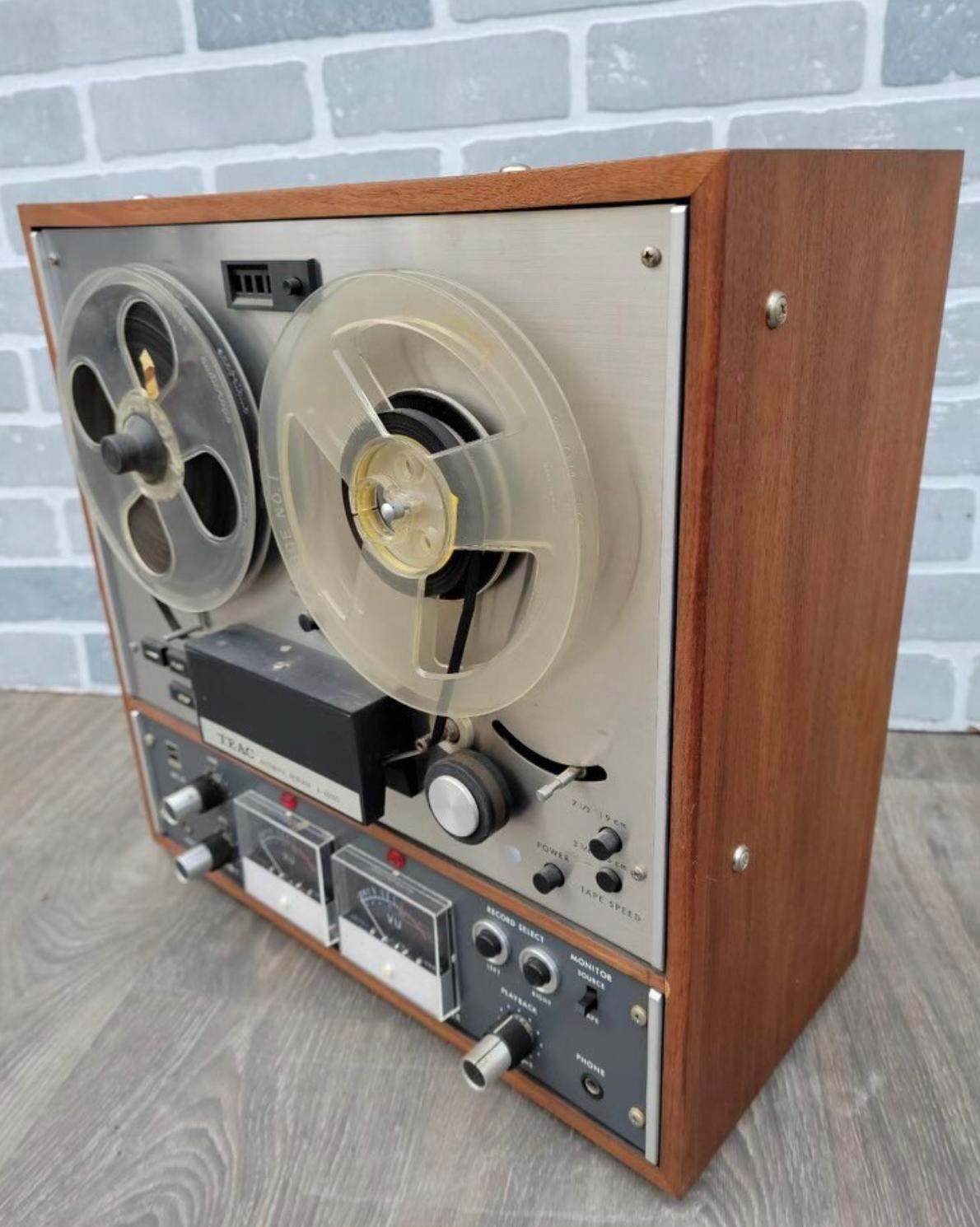 TEAC Tascam Reel To Reel Tape Recorder, Vintage 1966 (amerikanisch) im Angebot