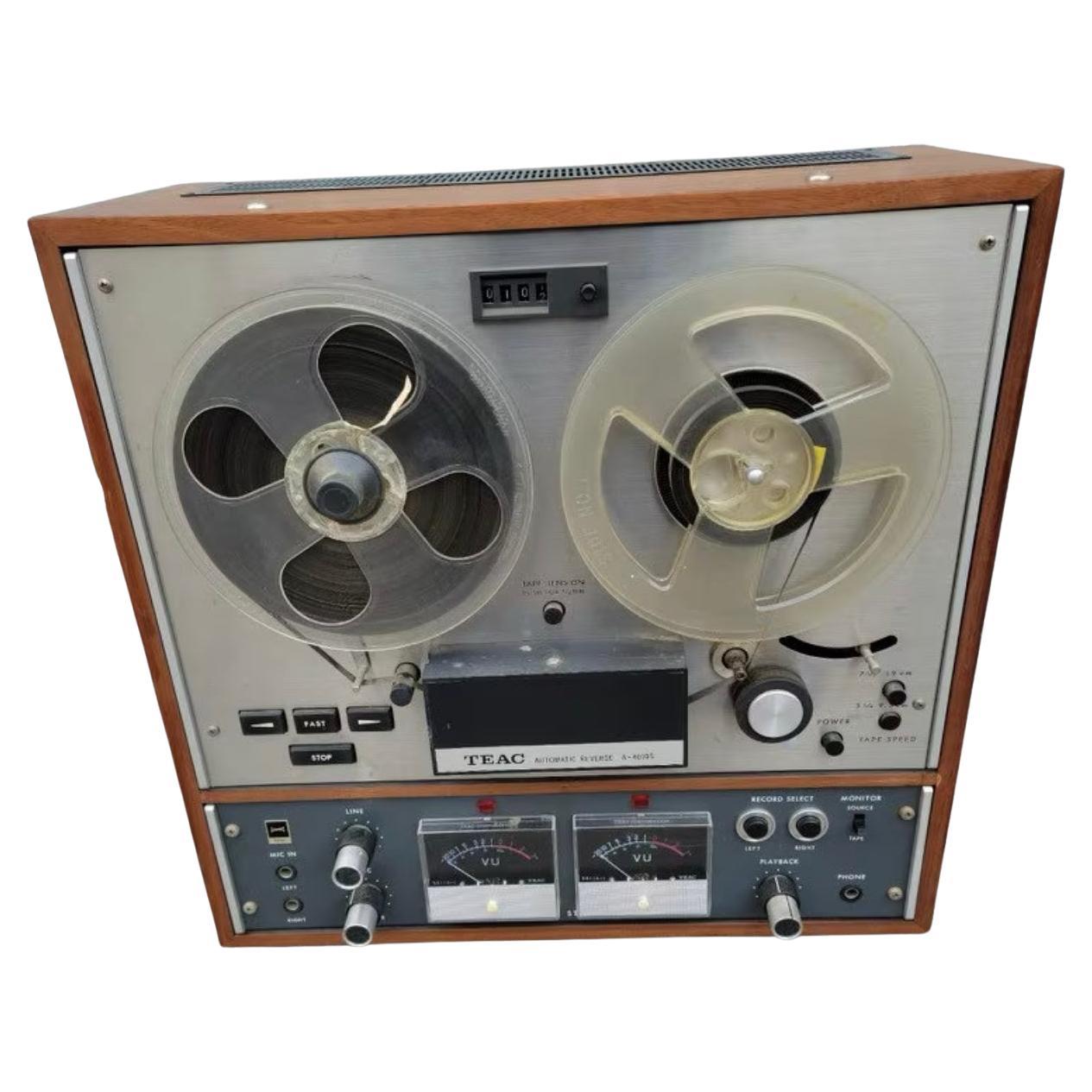 Vieux rétroviseur TEAC Tascam Reel To Reel Tape, 1966 en vente