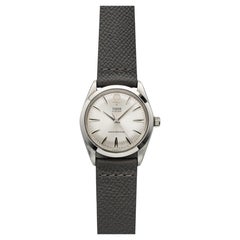 Vintage 1966 Tudor Oyster 7984 Stainless Steel Silver Sunburst Dial Manual 34mm