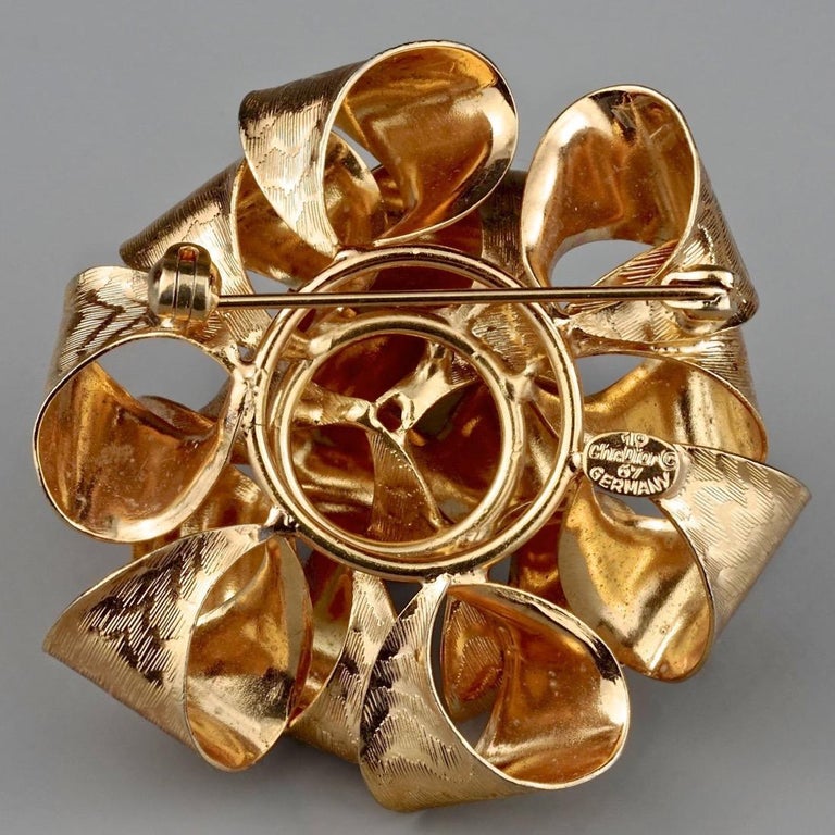 Christian Dior Ribbon Brooch