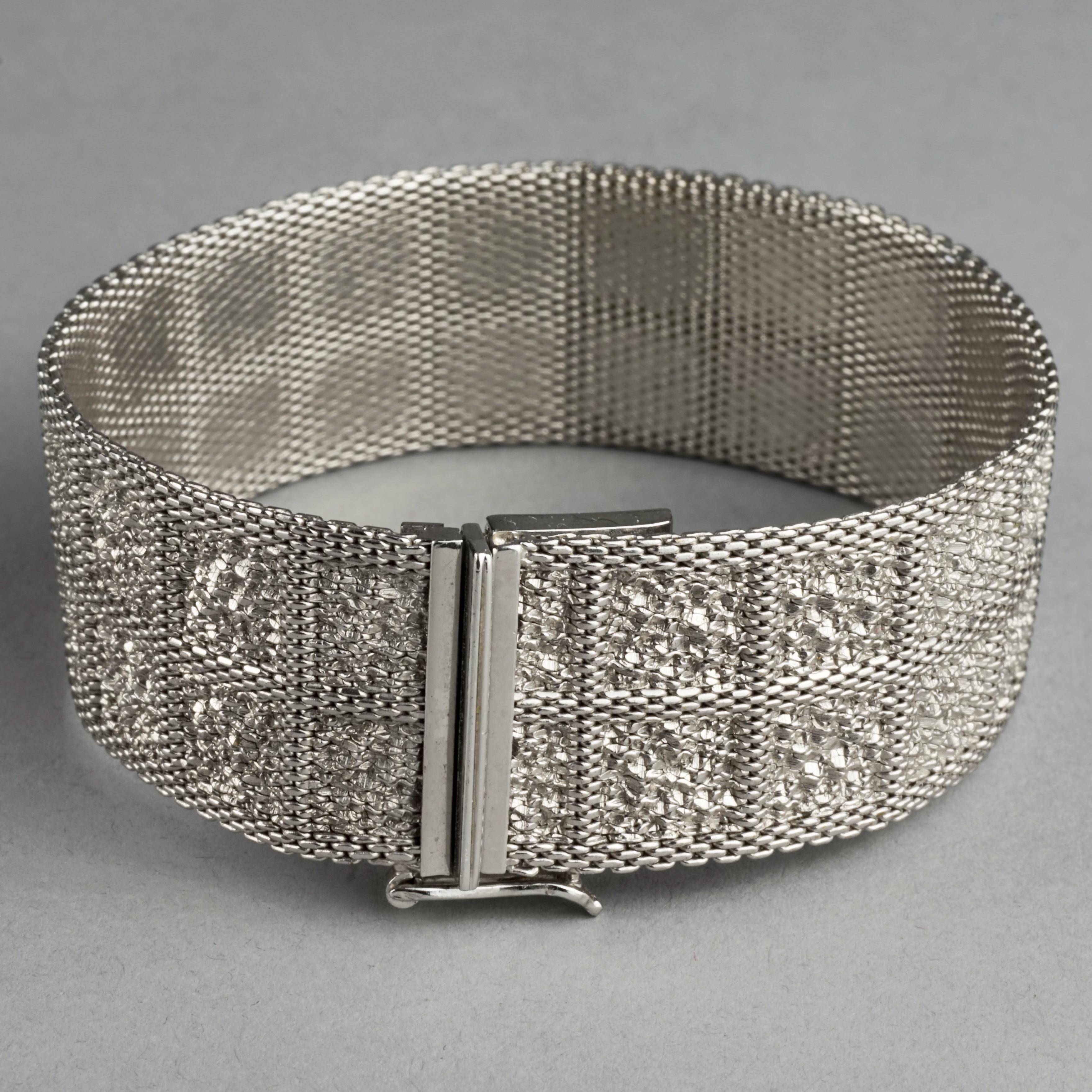 christian dior bracelet silver