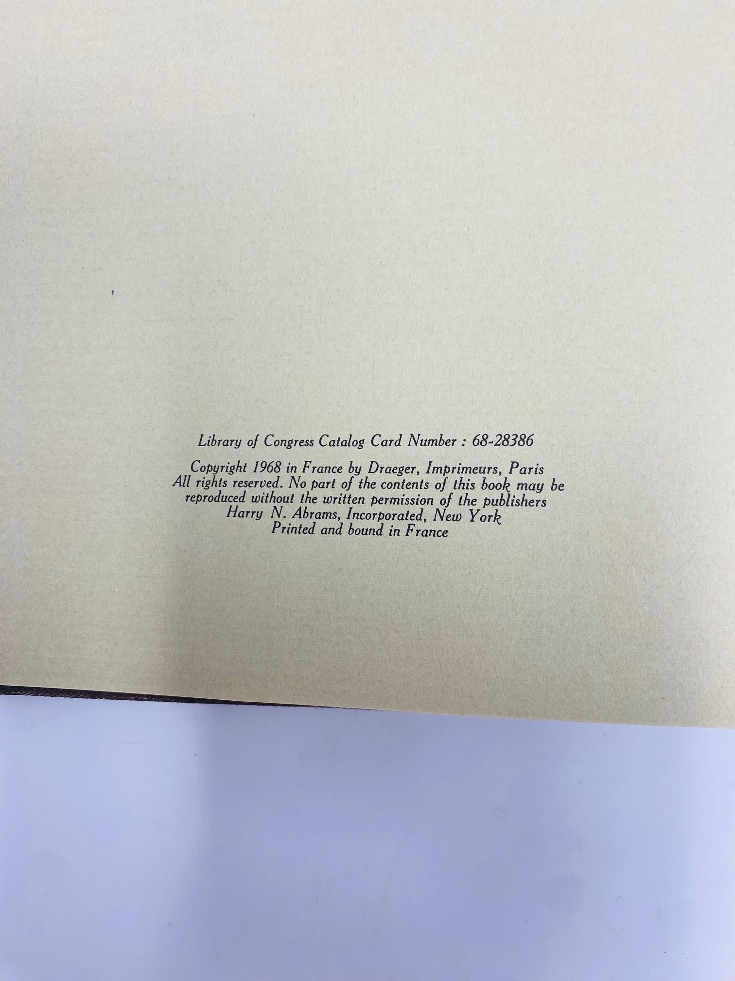 Fin du XVIIe siècle Livre d'art Dali de Draeger par Max Gerard, vintage 1968 en vente