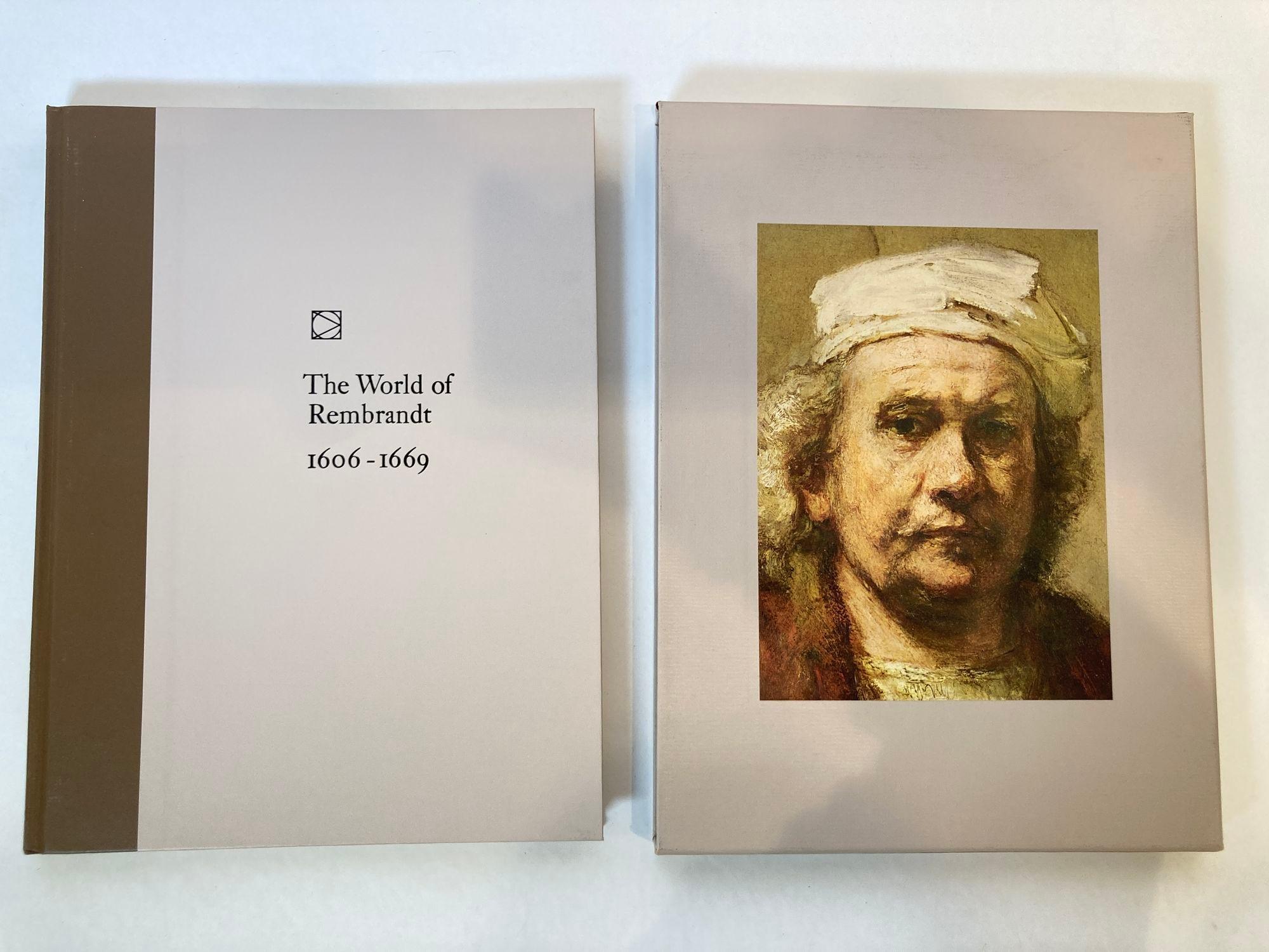 Beautiful and Collectible Vintage 1968 Hardback Time Life Library of Art “The World of Rembrandt” Book.
The World of Rembrandt 1606-1669 by Robert Wallace.
New York, NY, Time Life Books, 1968, 188 pages. 1972 reprint, includes slipcase.

Lovely