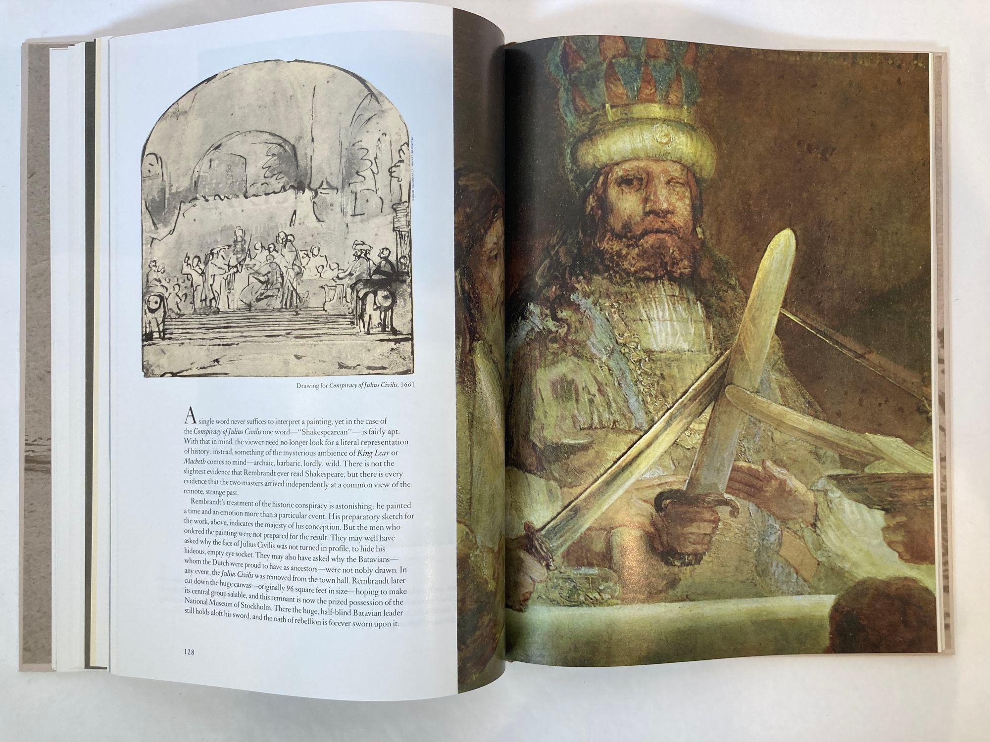 American Vintage 1968 Hardcover Time Life Library of Art the World of Rembrandt Book For Sale