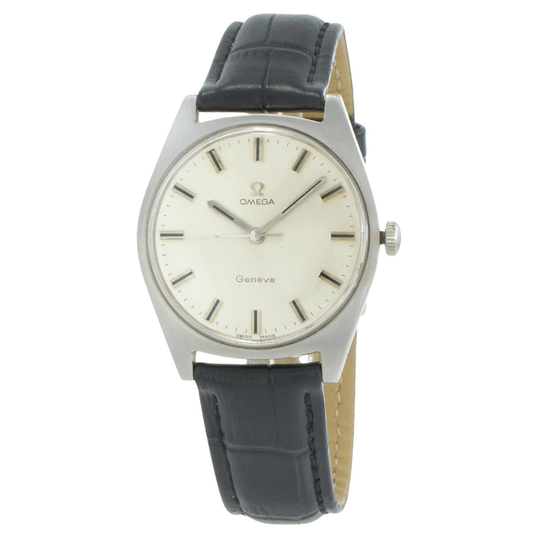 Vintage 1968 Omega Genève Ref. 135.041 - Viento manual Cal. 601