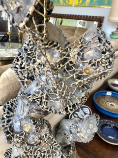 Vintage 1969 Large Abstract Brutalist Sculpture by William S. McKenzie